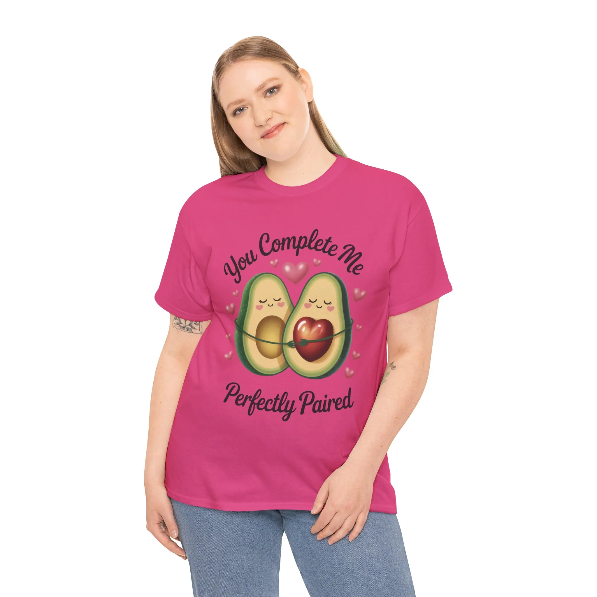Cute Avocado Love Womens Tee, Perfect for Couples, Valentine's Day Gift, Relationship Shirt, Avocado Lover Apparel - Image 30