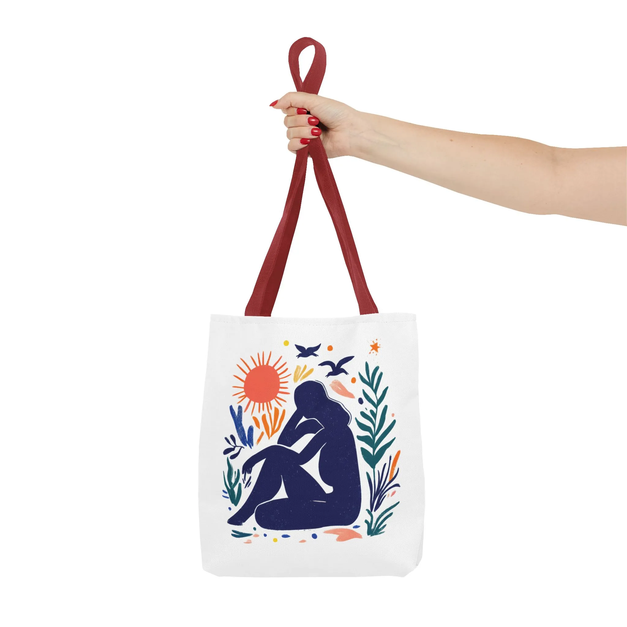 Boho Art Tote Bag, Versatile Eco-Friendly Carryall, Gift for Her, Summer Outing, Beach Bag, Reusable Shopping Tote - Image 20