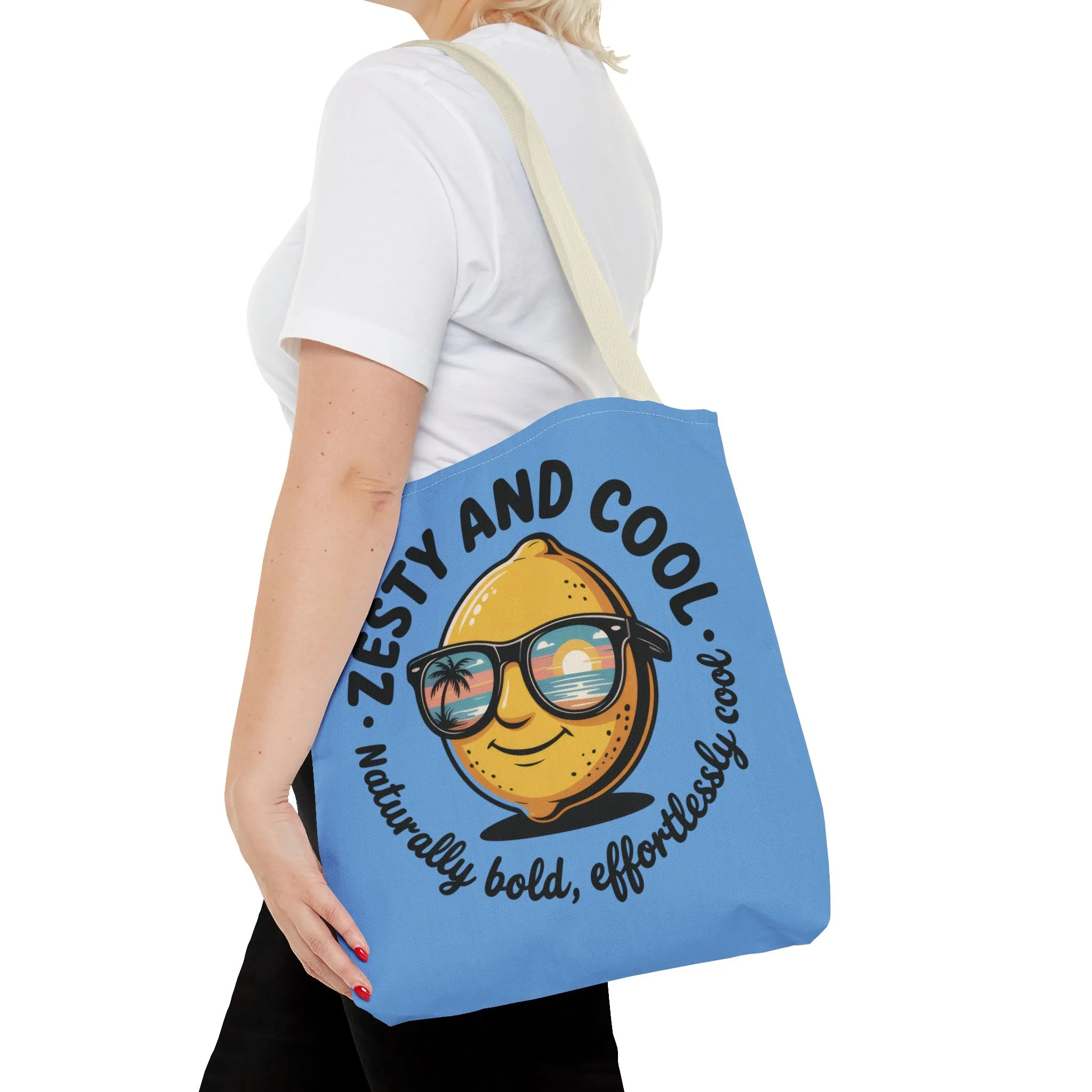 Zesty Lemon Tote Bag - Fun & Bold Carry-All for Everyday Use, Summer, Beach Days, Gifts, Eco-Friendly Shopping, Large Tote Bag - Image 24
