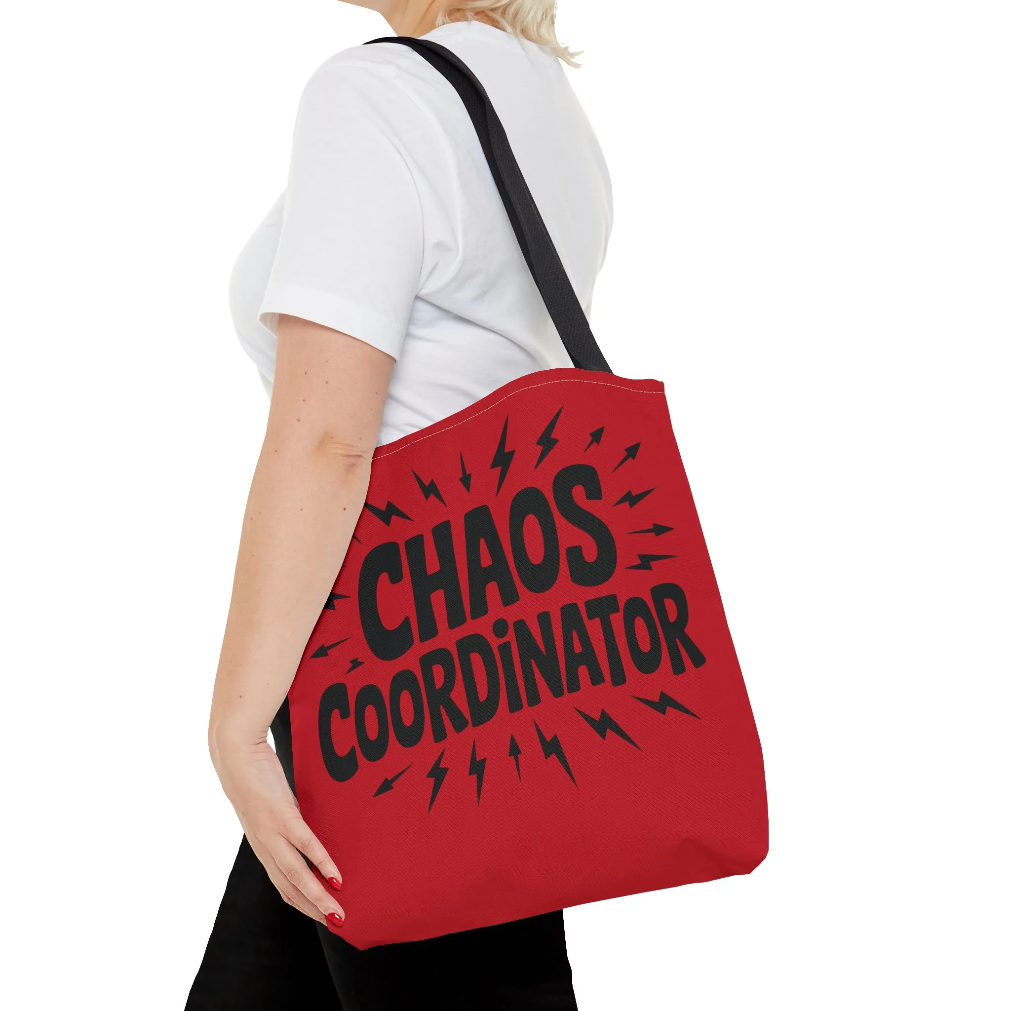 Chaos Coordinator Tote Bag, Fun Carryall for Busy Moms, Students, or Event Planners, Perfect Gift, Beach Weekender Bag, Large Tote Bag - Image 9