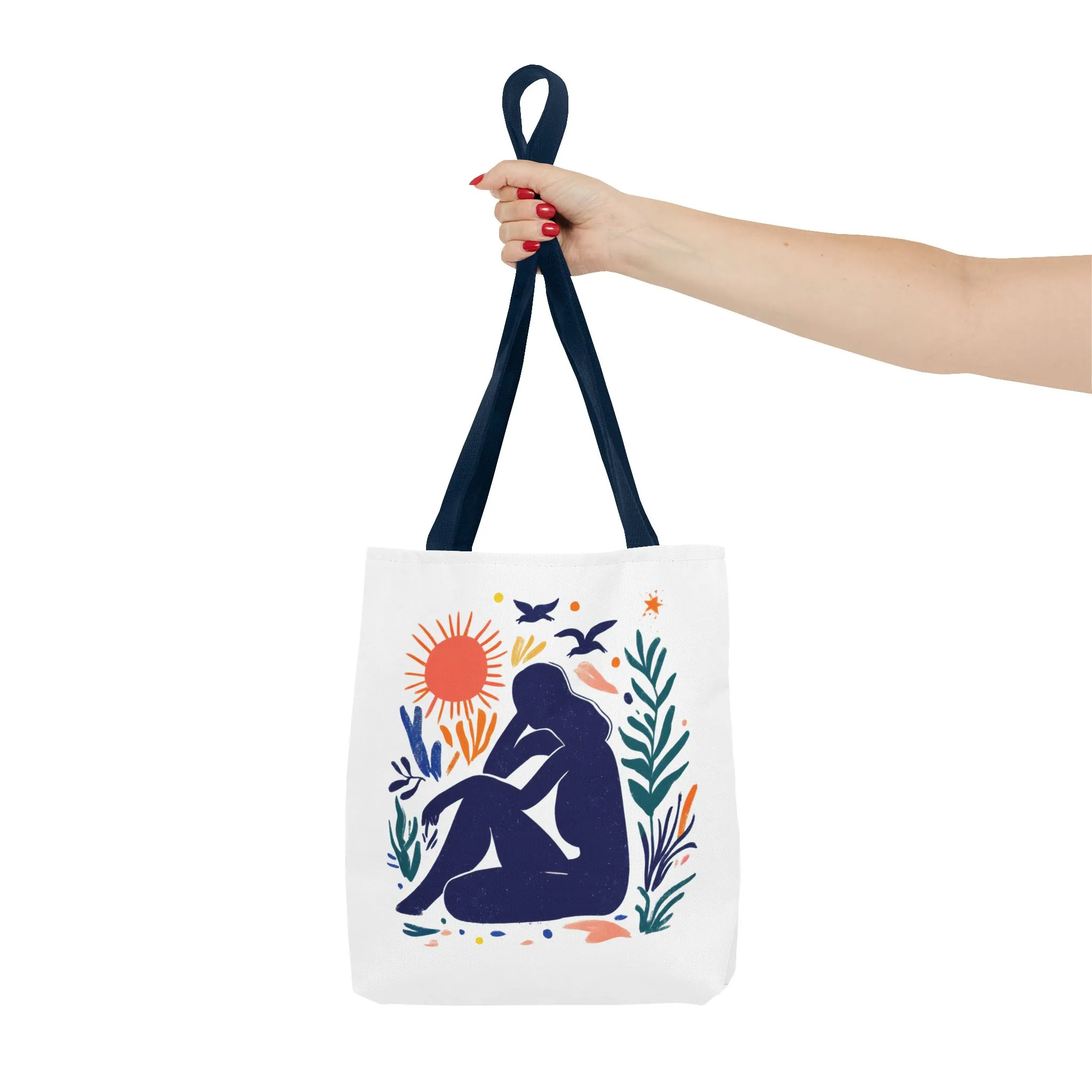 Boho Art Tote Bag, Versatile Eco-Friendly Carryall, Gift for Her, Summer Outing, Beach Bag, Reusable Shopping Tote - Image 52