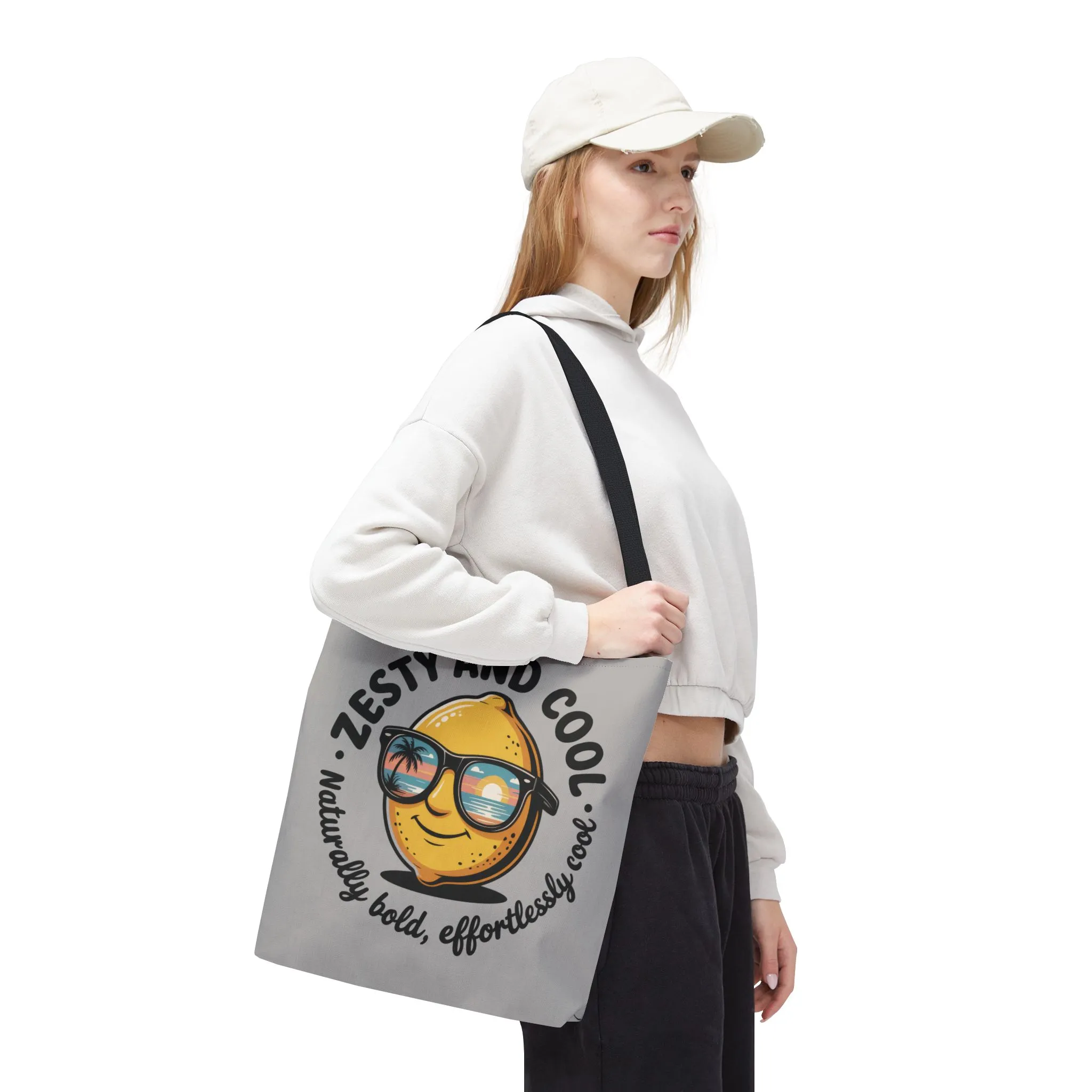 Zesty Lemon Tote Bag - Fun & Bold Carry-All for Everyday Use, Summer, Beach Days, Gifts, Eco-Friendly Shopping, Large Tote Bag - Image 15