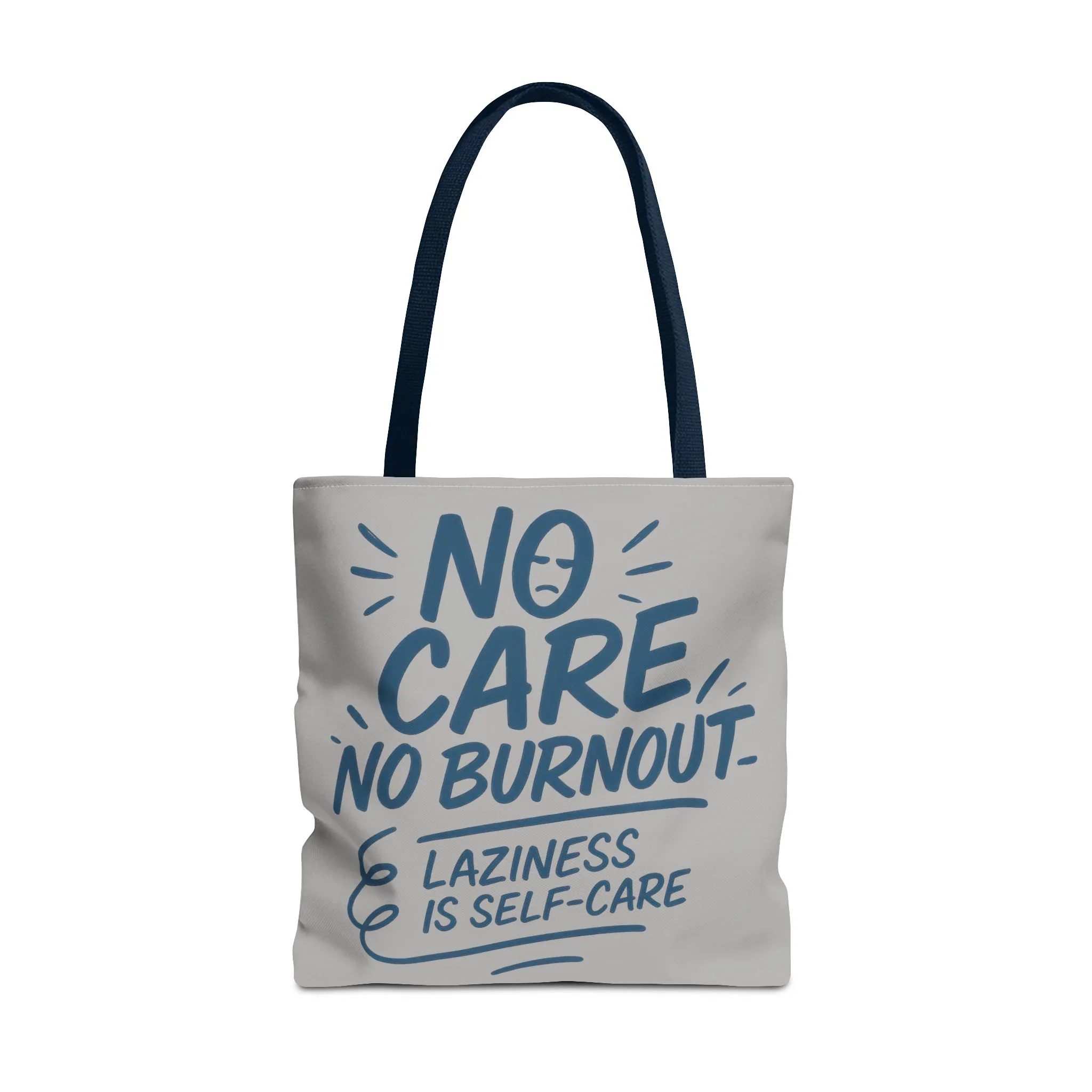 Laziness is Self-Care Funny Quote Bag, Oversized Reusable Canvas Shopping Tote, Sarcastic Self-Care Gift, Weekend Getaway, Everyday Use - Image 16