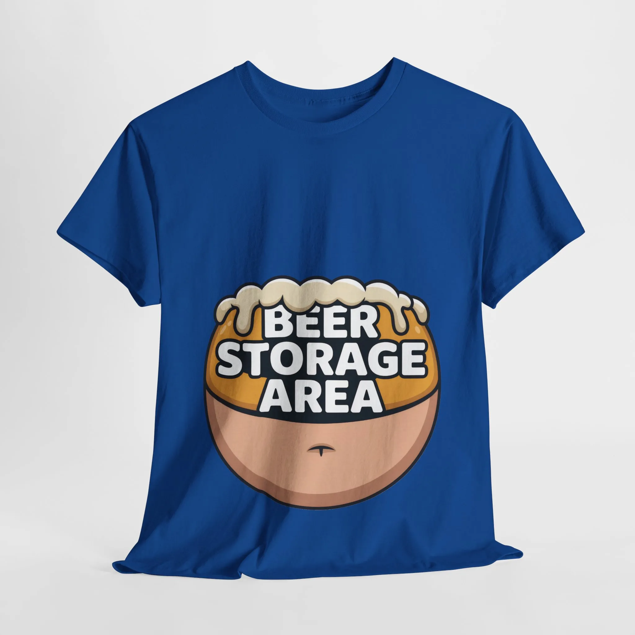 Funny Beer Belly T-Shirt, Beer Storage Area Graphic Tee for Men, Dad Bod Humor Shirt, Beer Lovers Gift, Drinking Gift, Party Apparel - Image 19