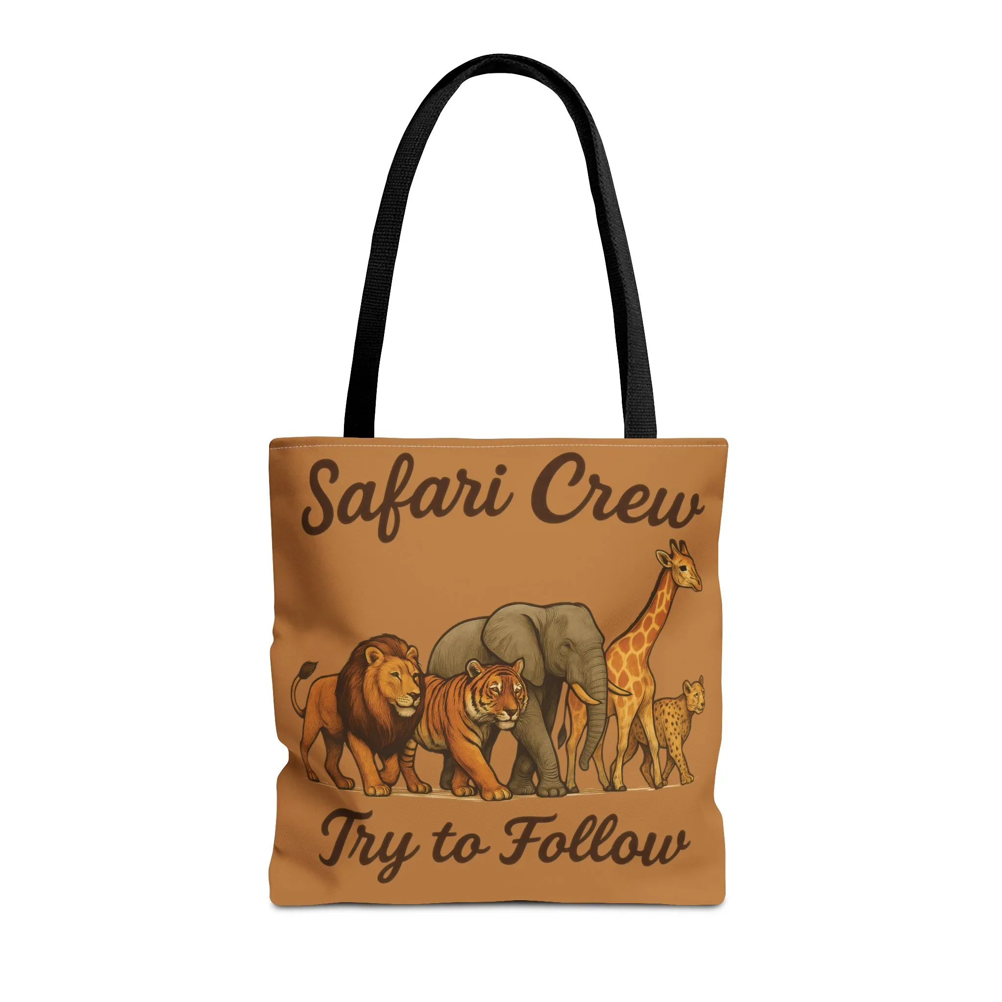 Safari Crew Tote Bag - Animal Print, Gift for Wildlife Lovers, Eco-Friendly, Stylish Grocery Bag, Adventure Enthusiast Essential - Image 11