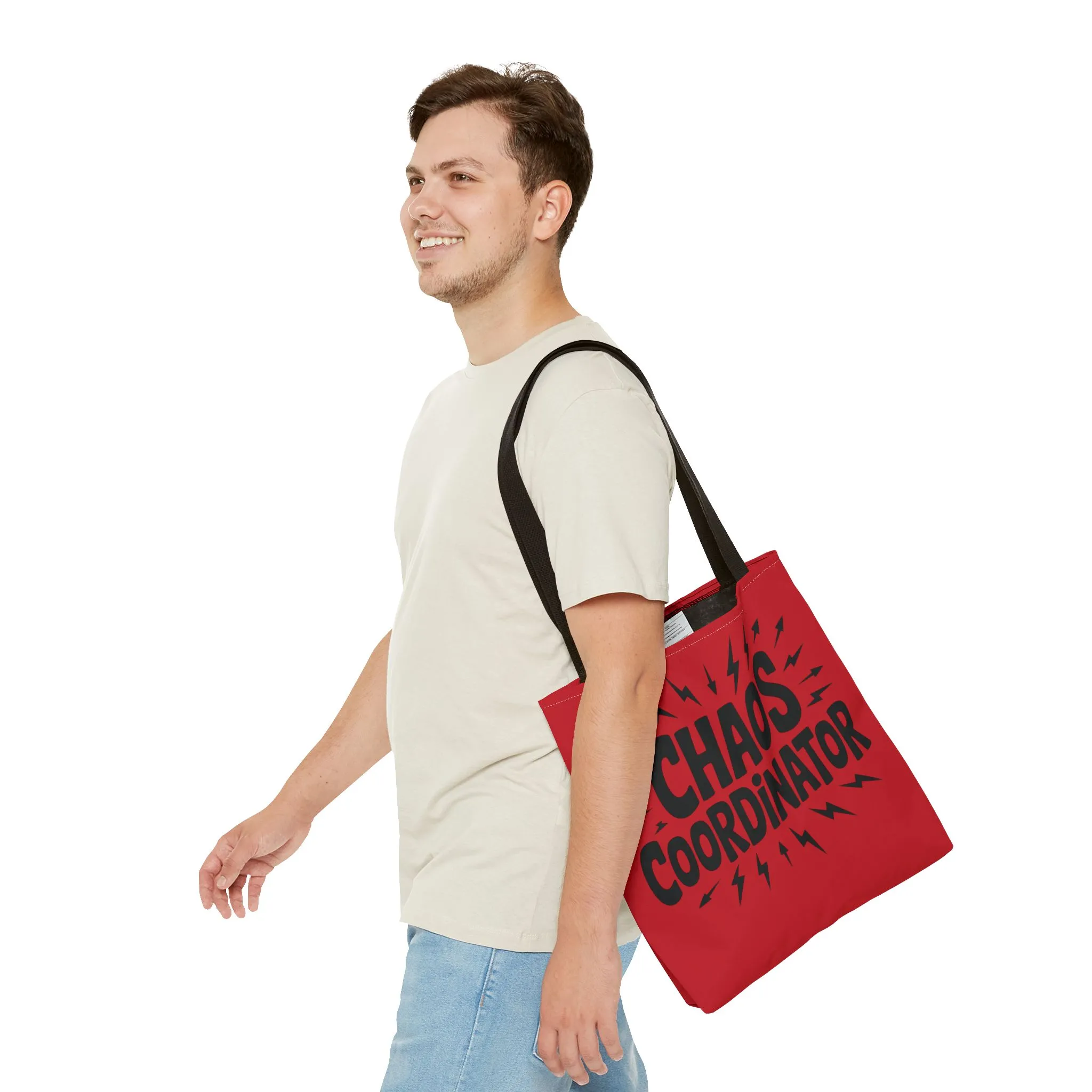Chaos Coordinator Tote Bag, Fun Carryall for Busy Moms, Students, or Event Planners, Perfect Gift, Beach Weekender Bag, Large Tote Bag - Image 8