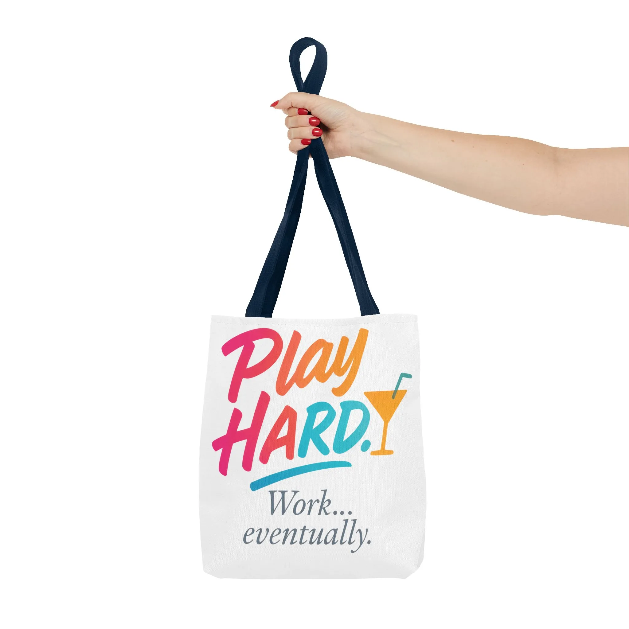 Play Hard Tote Bag - Fun, Stylish, Tote for Work & Play, Summer, Gift, Beach Bag, Everyday Carry, Beach Weekender Bag, large canvas bag - Image 34
