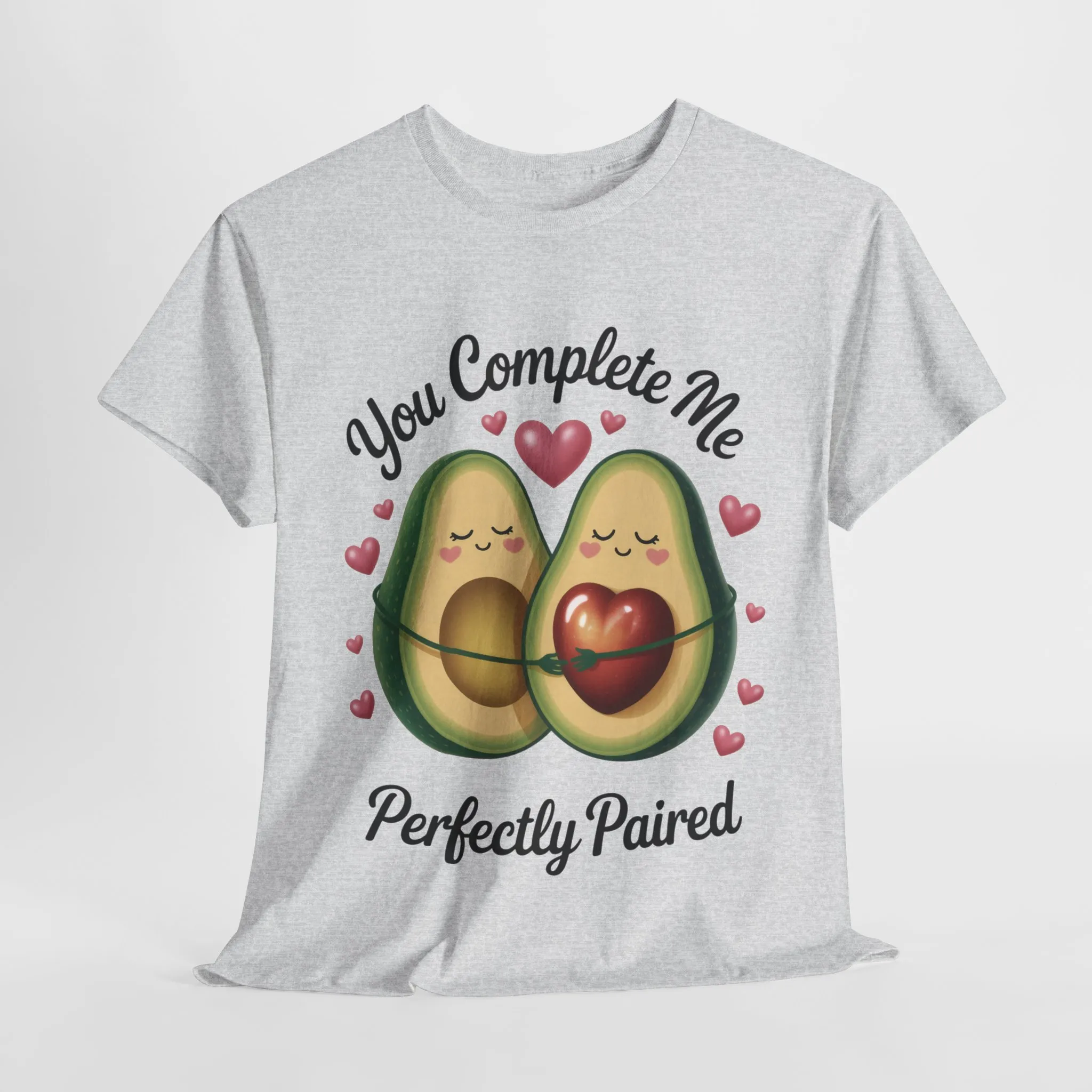 Cute Avocado Love Womens Tee, Perfect for Couples, Valentine's Day Gift, Relationship Shirt, Avocado Lover Apparel - Image 7