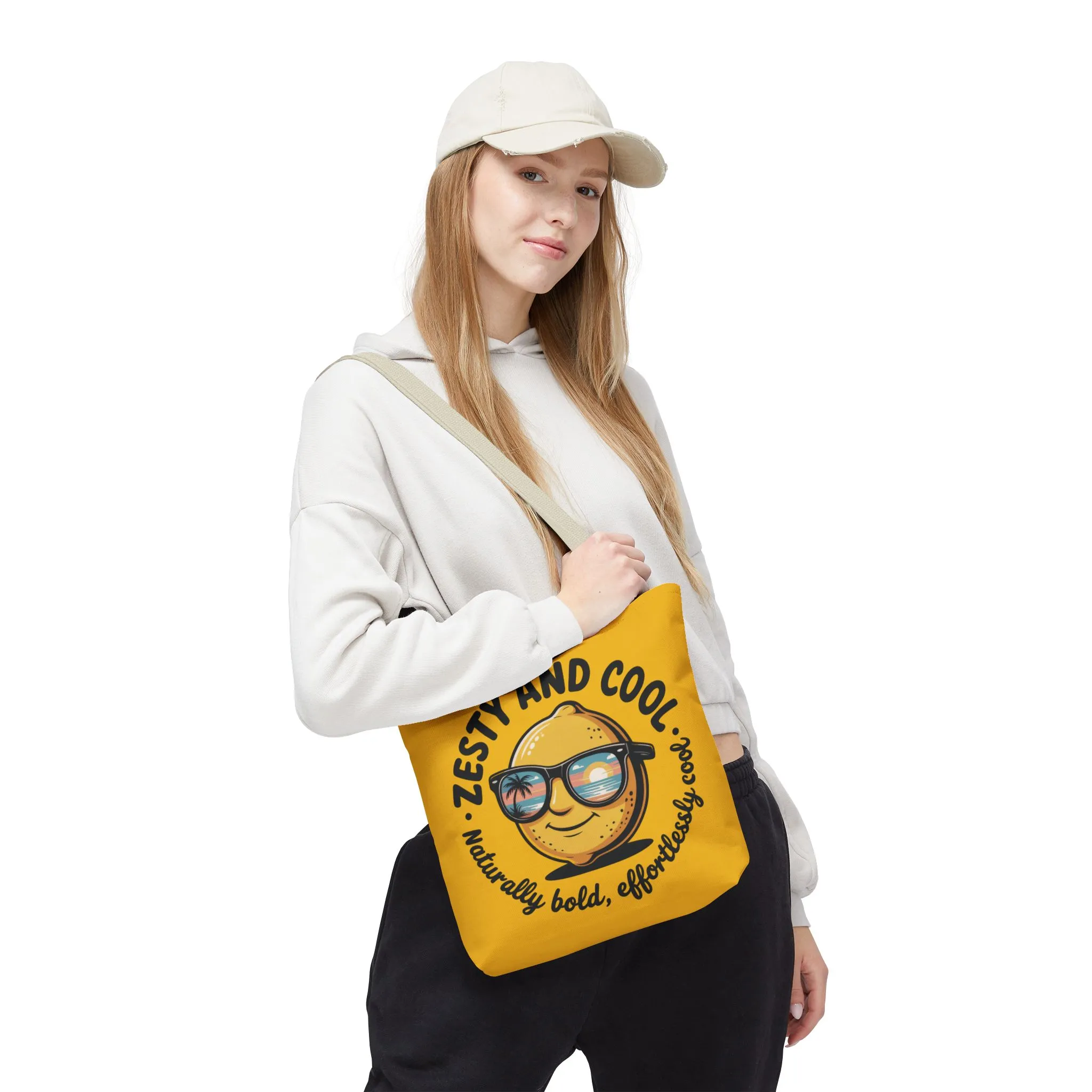 Zesty Lemon Tote Bag - Fun & Bold Carry-All for Everyday Use, Summer, Beach Days, Gifts, Eco-Friendly Shopping, Large Tote Bag - Image 25