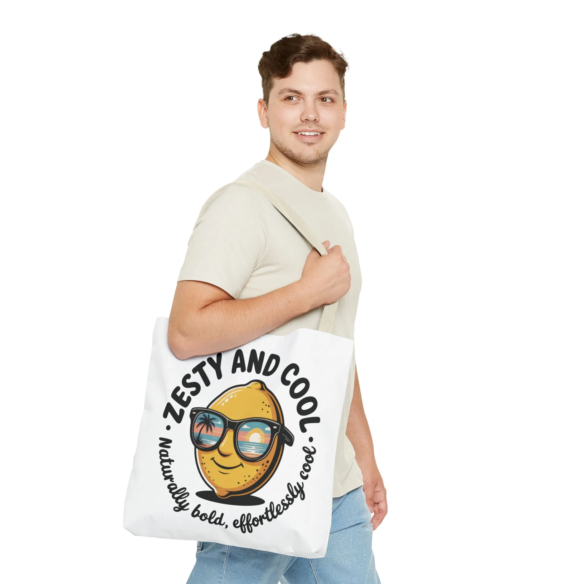 Zesty Lemon Tote Bag - Fun & Bold Carry-All for Everyday Use, Summer, Beach Days, Gifts, Eco-Friendly Shopping, Large Tote Bag - Image 28