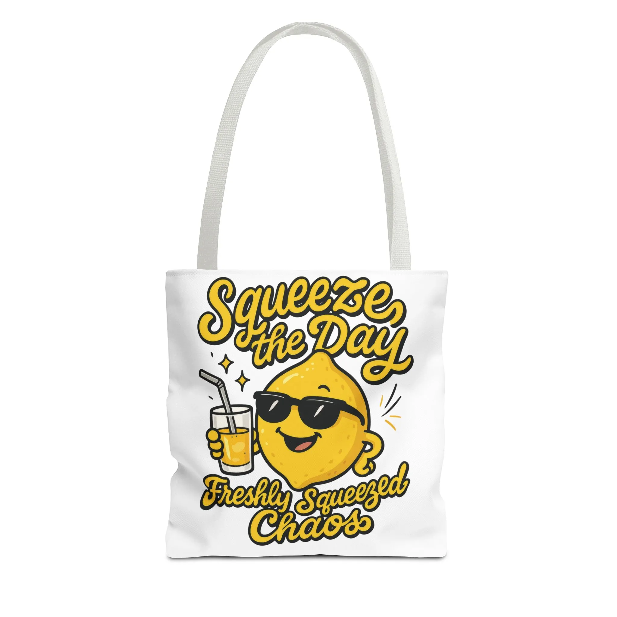 Lemon Themed Tote Bag, Squeeze the Day, Shopping Bag, Gift for Citrus Lovers, Eco-Friendly Carrier, Summer Accessory - Image 21