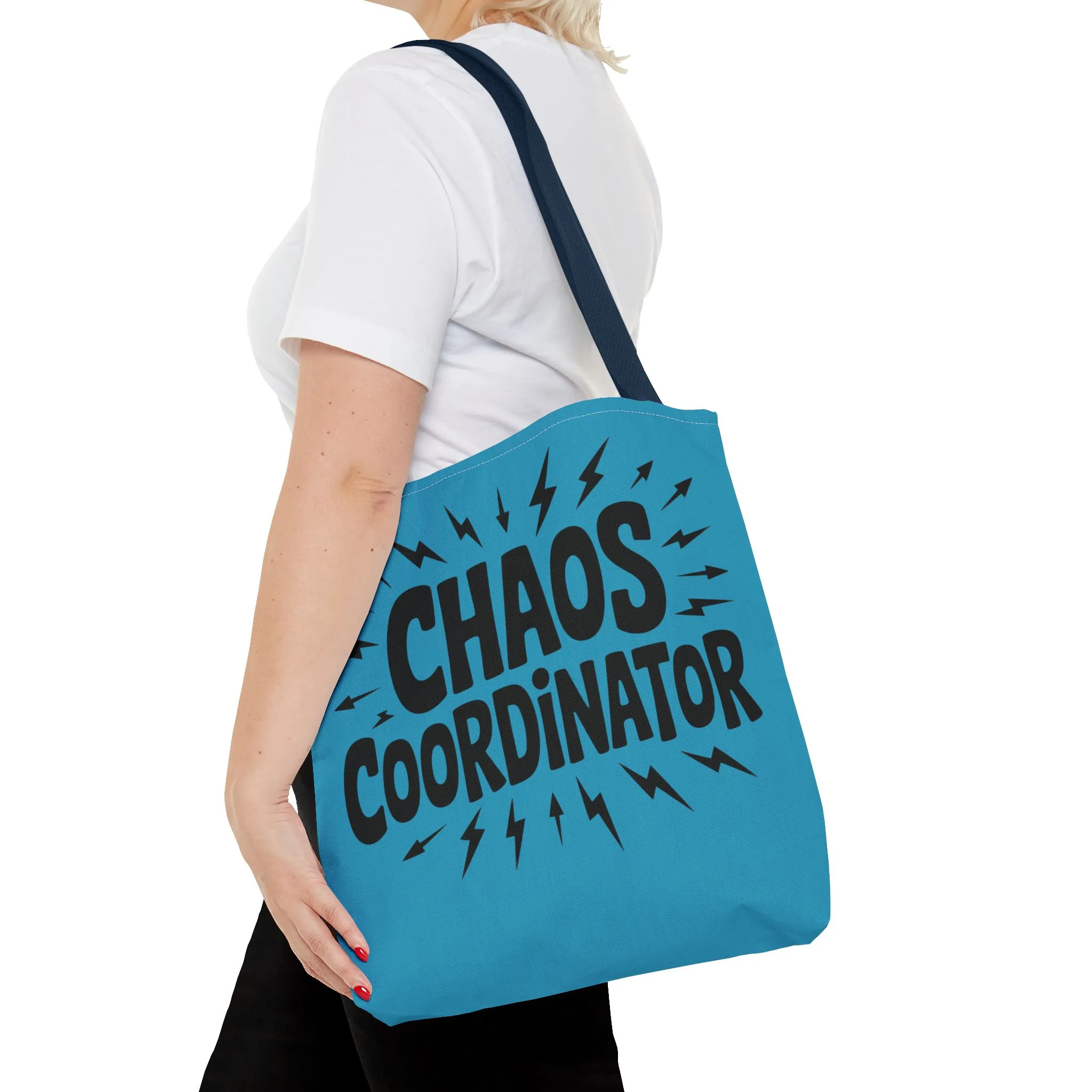 Chaos Coordinator Tote Bag, Fun Carryall for Busy Moms, Students, or Event Planners, Perfect Gift, Beach Weekender Bag, Large Tote Bag - Image 9