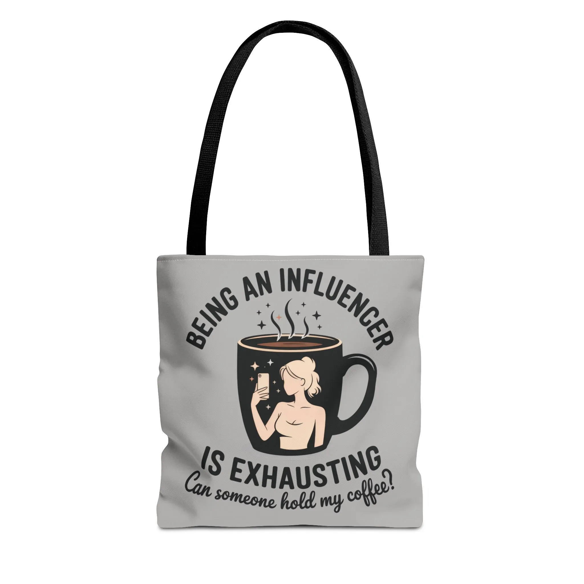 Influencer Tote Bag - Perfect for Coffee Lovers, Unique Gift for Birthdays, Weekend Outings, Stylish & Functional Accessory, Perfect [...] - Image 6