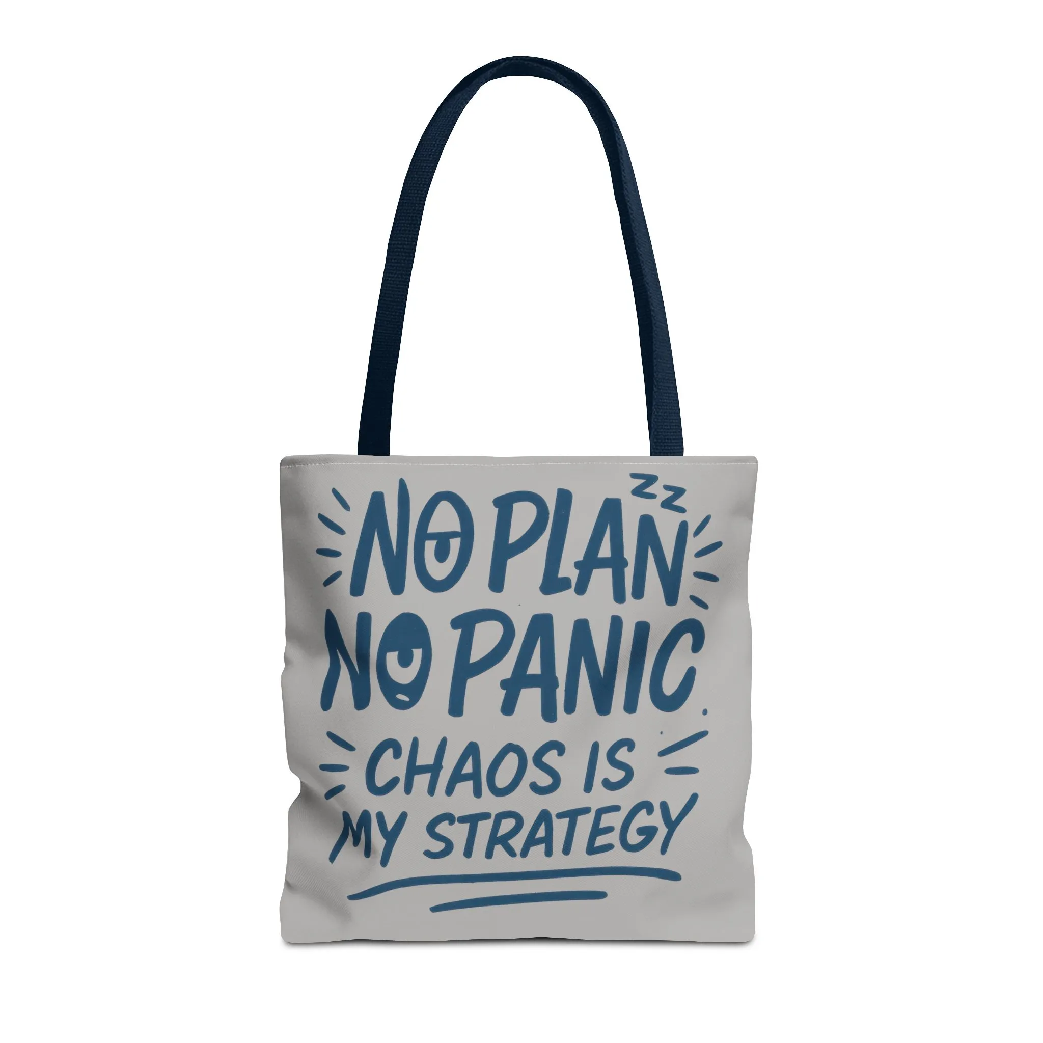 Funny Quote Tote Bag, Reusable Grocery Bag, Gift for Students, Beach Tote, Everyday Tote, Chaos Strategy Bag, Unique Shopping Bag - Image 26
