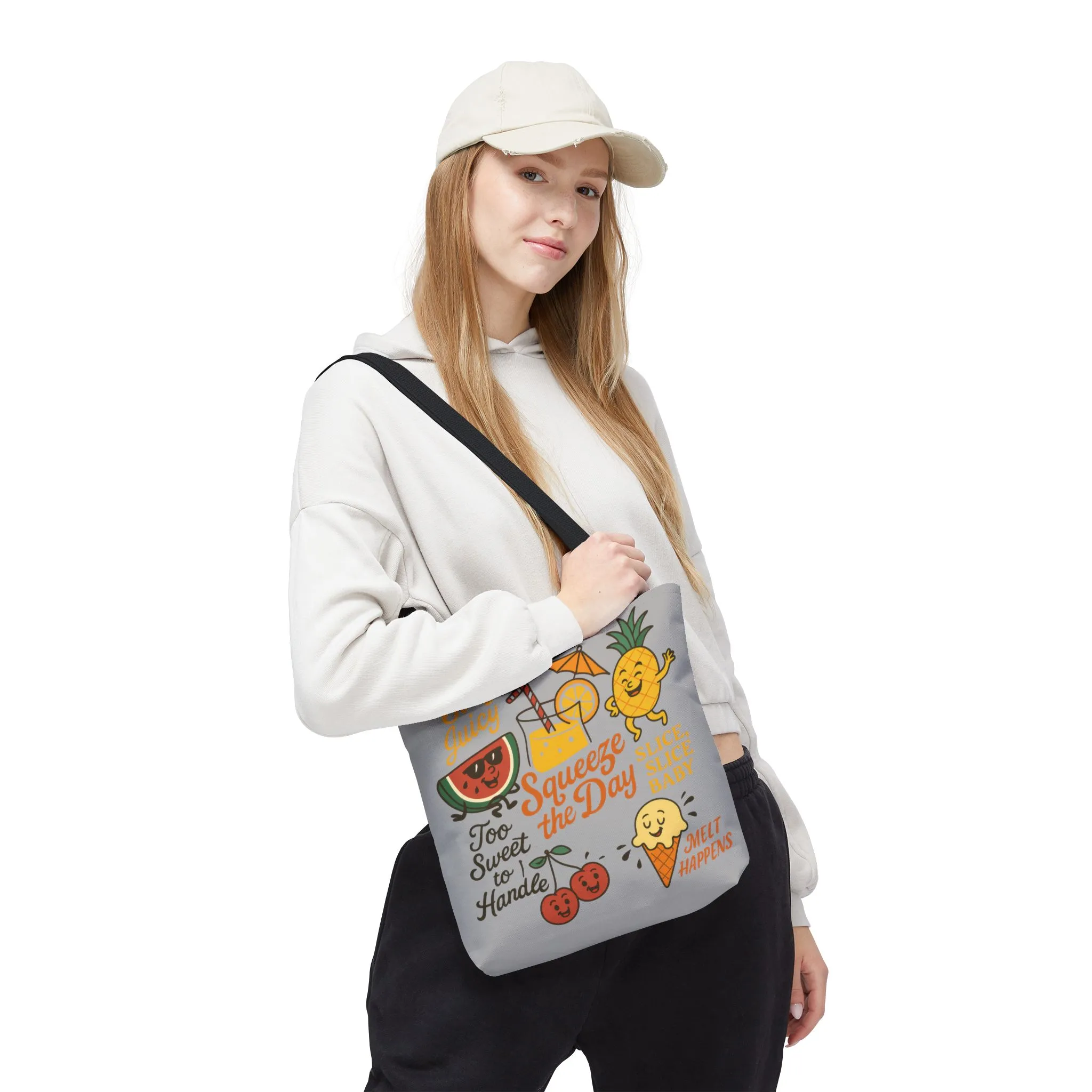Juicy Summer Tote Bag, Fun Beach Carryall, Perfect for Grocery Shopping, Reusable Market Tote, Cute Gift for Fruit Lovers, Large Tote Bag - Image 40