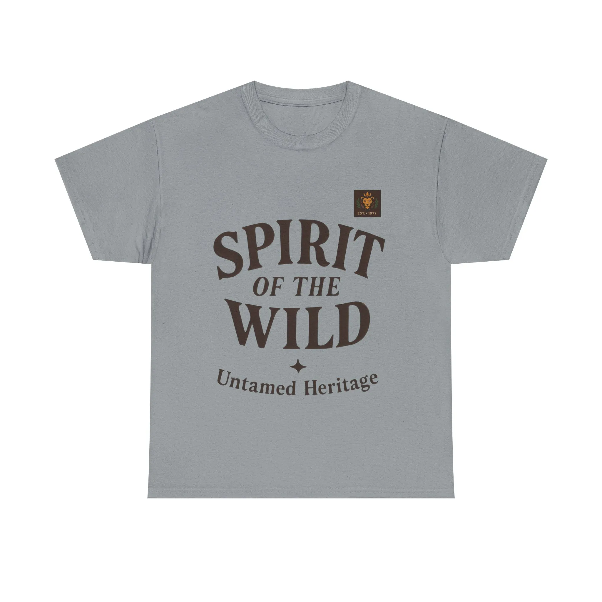 Spirit of the Wild Mens Heavy Cotton Tee, Nature Lover Gift, Outdoor Adventure Shirt, Unisex Tee, Casual Wear, Unique Graphic Apparel - Image 41