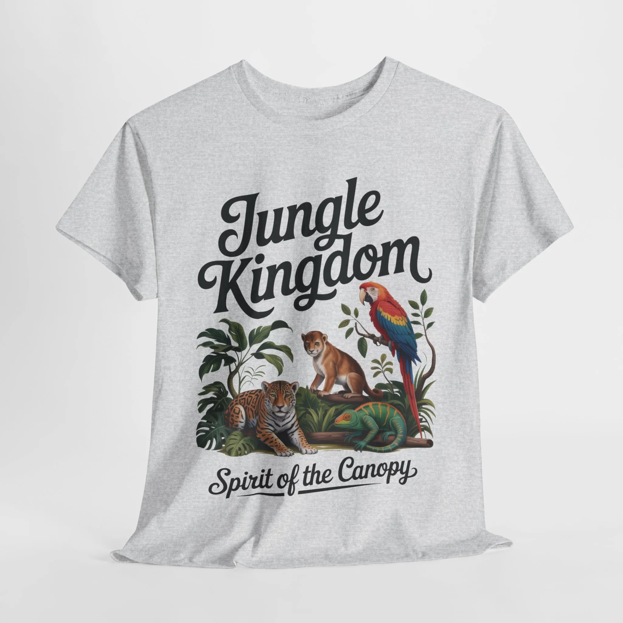 Womens Jungle Kingdom Tee - Nature Lover T-Shirt, Animal Graphic Tee, Eco-Friendly Gift, Summer Fashion, Adventure Outfit - Image 19