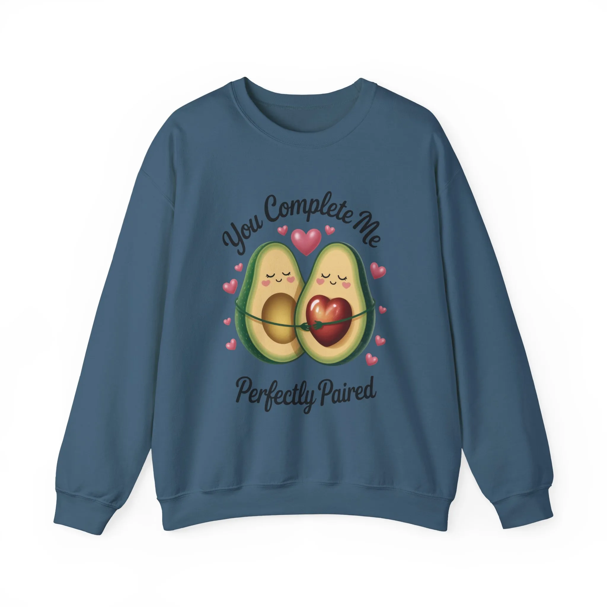 Cute Avocado Love Crewneck Sweatshirt, Sweatshirt for Couples, Perfect Gift for Valentines Day, Cozy Apparel, Avocado Lover Gift - Image 28