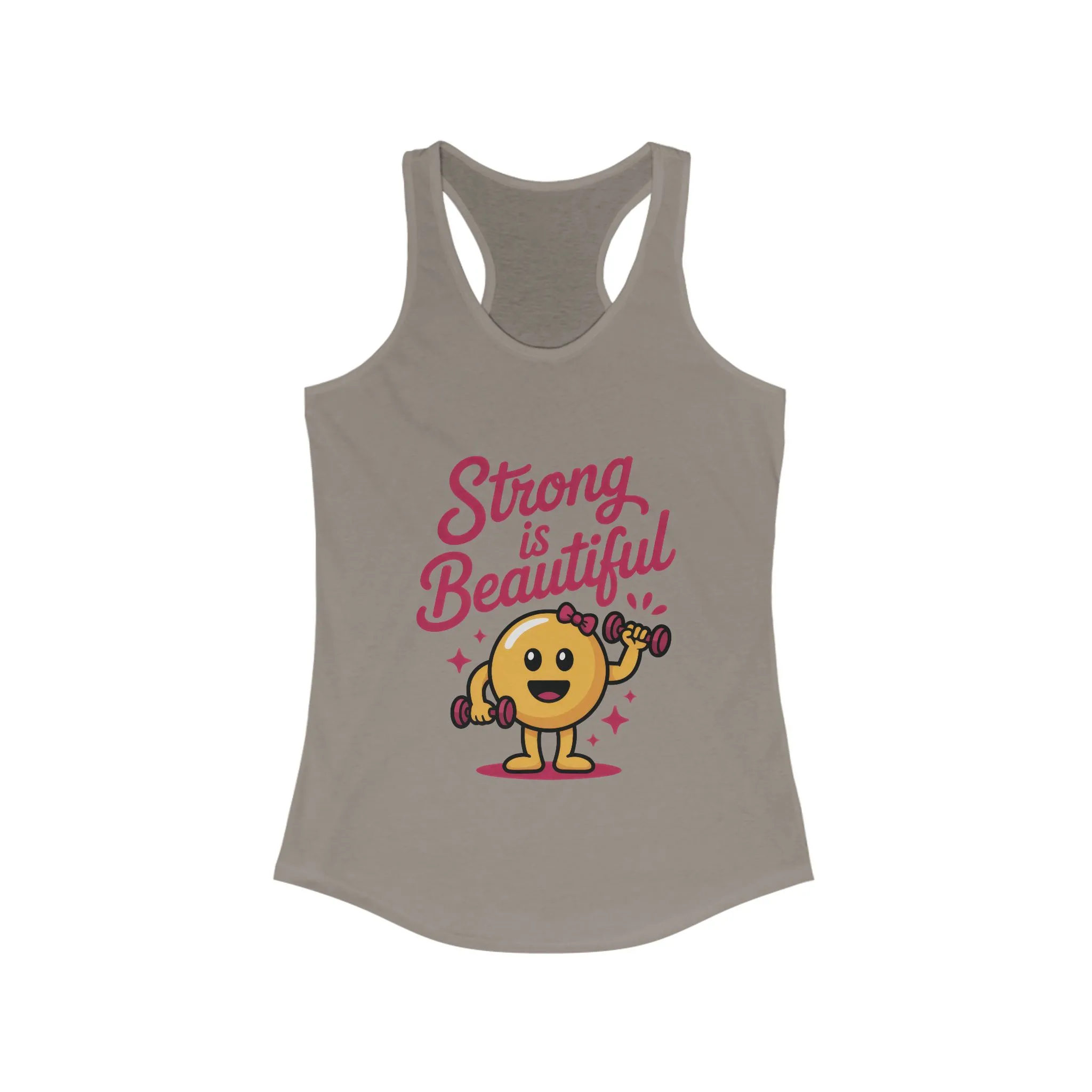 Strong is Beautiful Womens Tank Top, Cute Fitness and Gym Motivation Shirt, Workout Shirt, Exercise Top, Gift for Her - Image 11