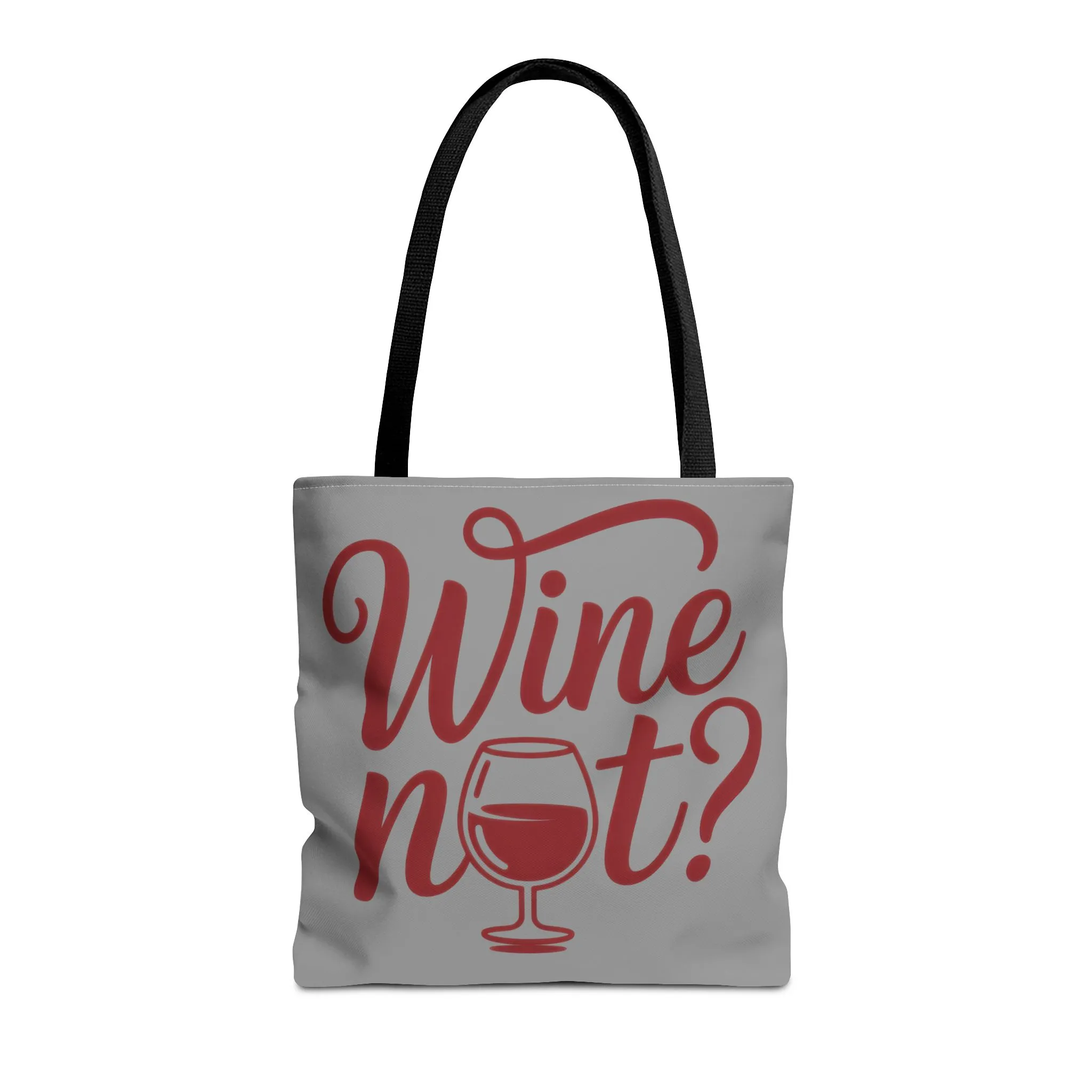 Wine Not? Tote Bag - Fun Wine Lover's Accessory for Parties, Gift for Wine Enthusiasts, Perfect for Grocery or Beach Outings, AOP Design - Image 6