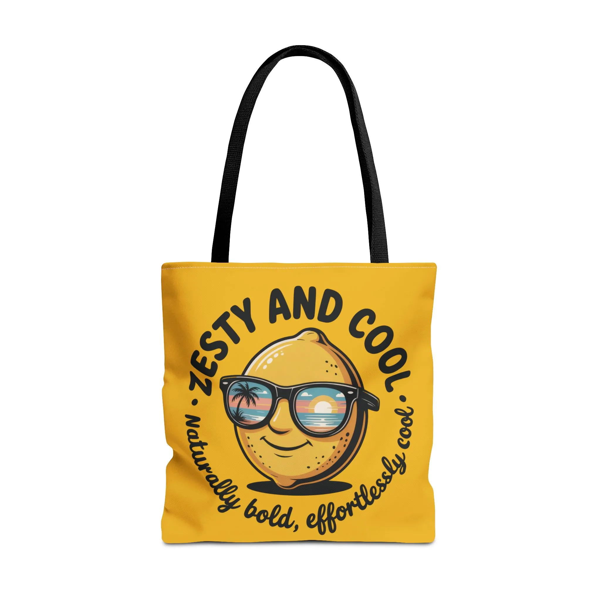 Zesty Lemon Tote Bag - Fun & Bold Carry-All for Everyday Use, Summer, Beach Days, Gifts, Eco-Friendly Shopping, Large Tote Bag - Image 16