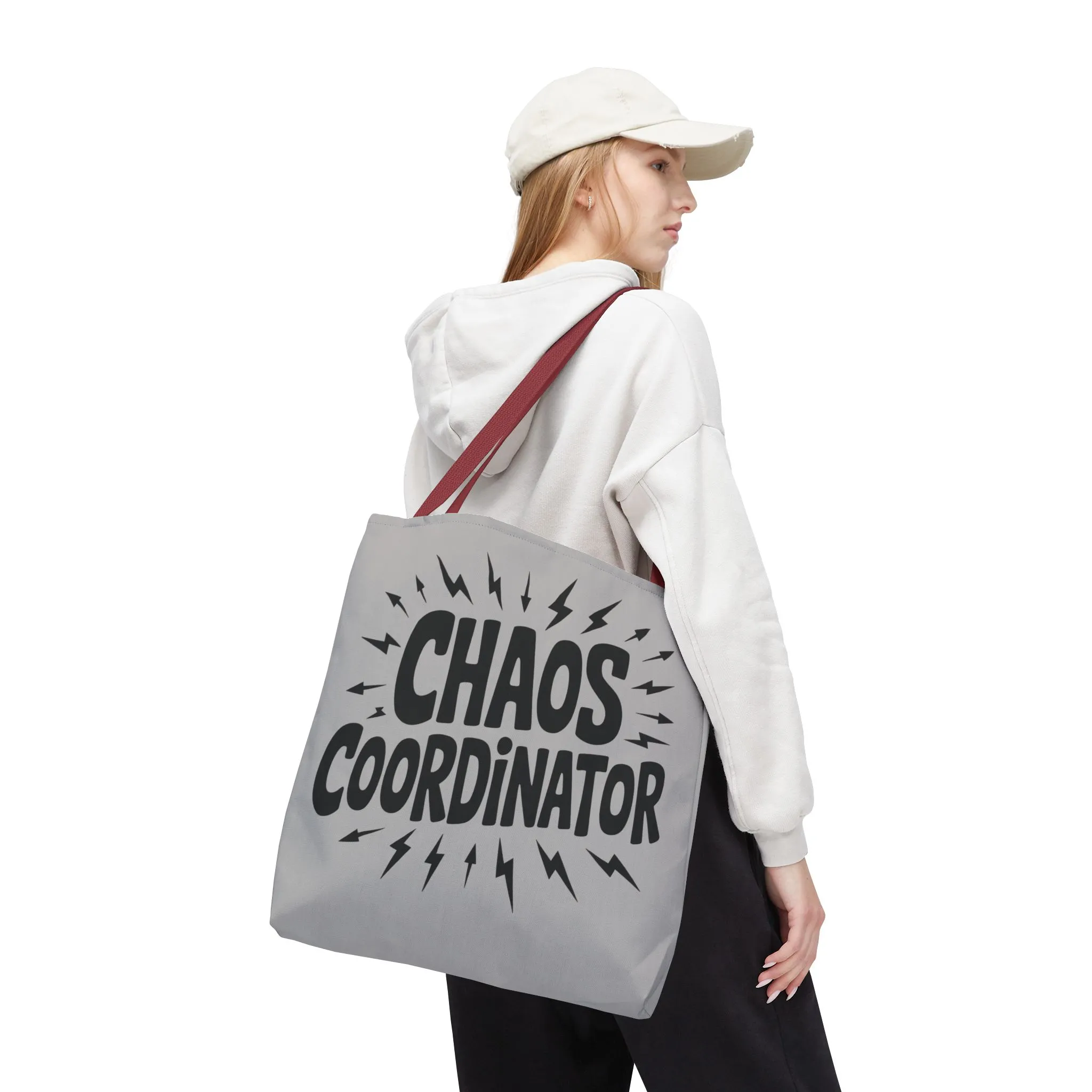 Chaos Coordinator Tote Bag, Fun Carryall for Busy Moms, Students, or Event Planners, Perfect Gift, Beach Weekender Bag, Large Tote Bag - Image 20