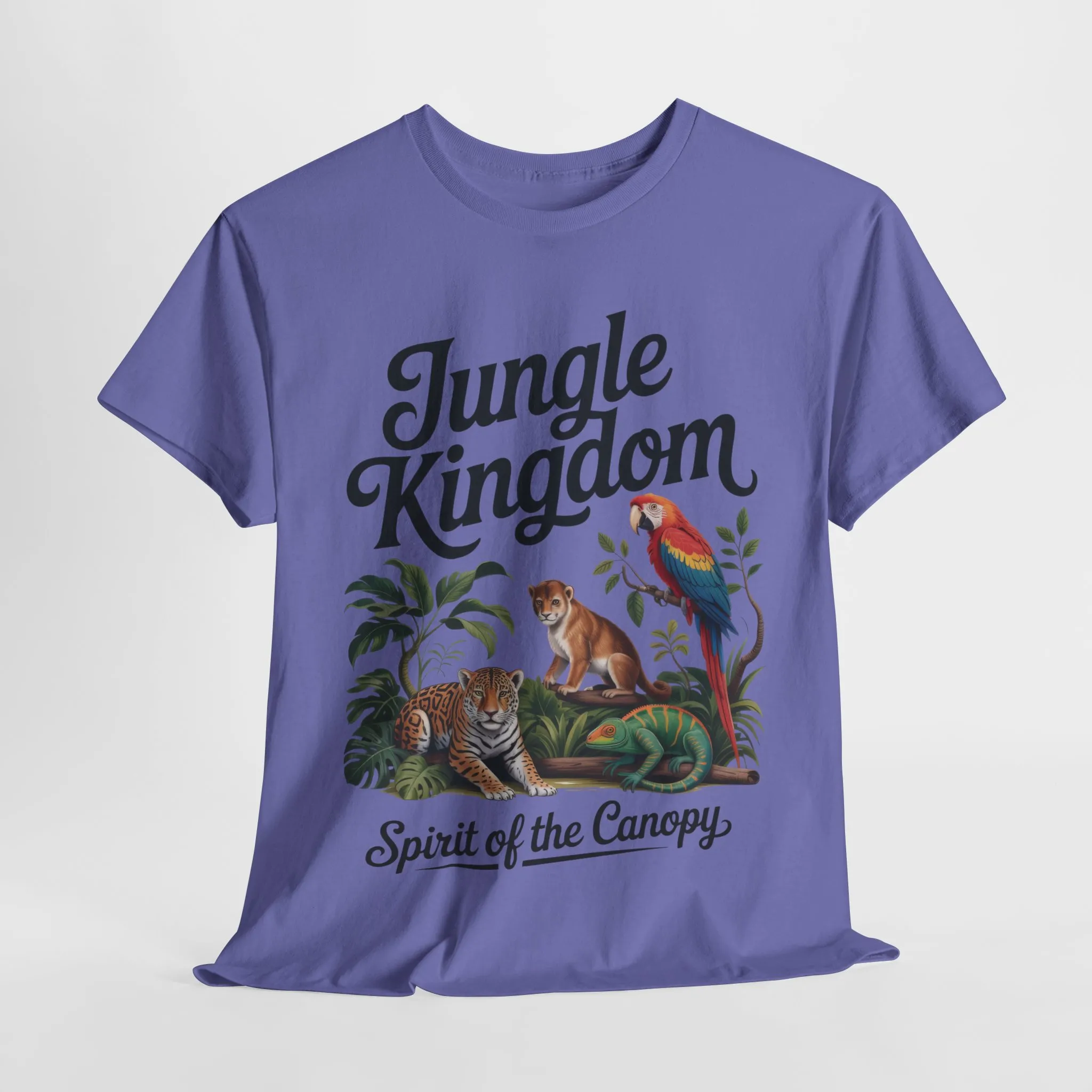 Womens Jungle Kingdom Tee - Nature Lover T-Shirt, Animal Graphic Tee, Eco-Friendly Gift, Summer Fashion, Adventure Outfit - Image 31
