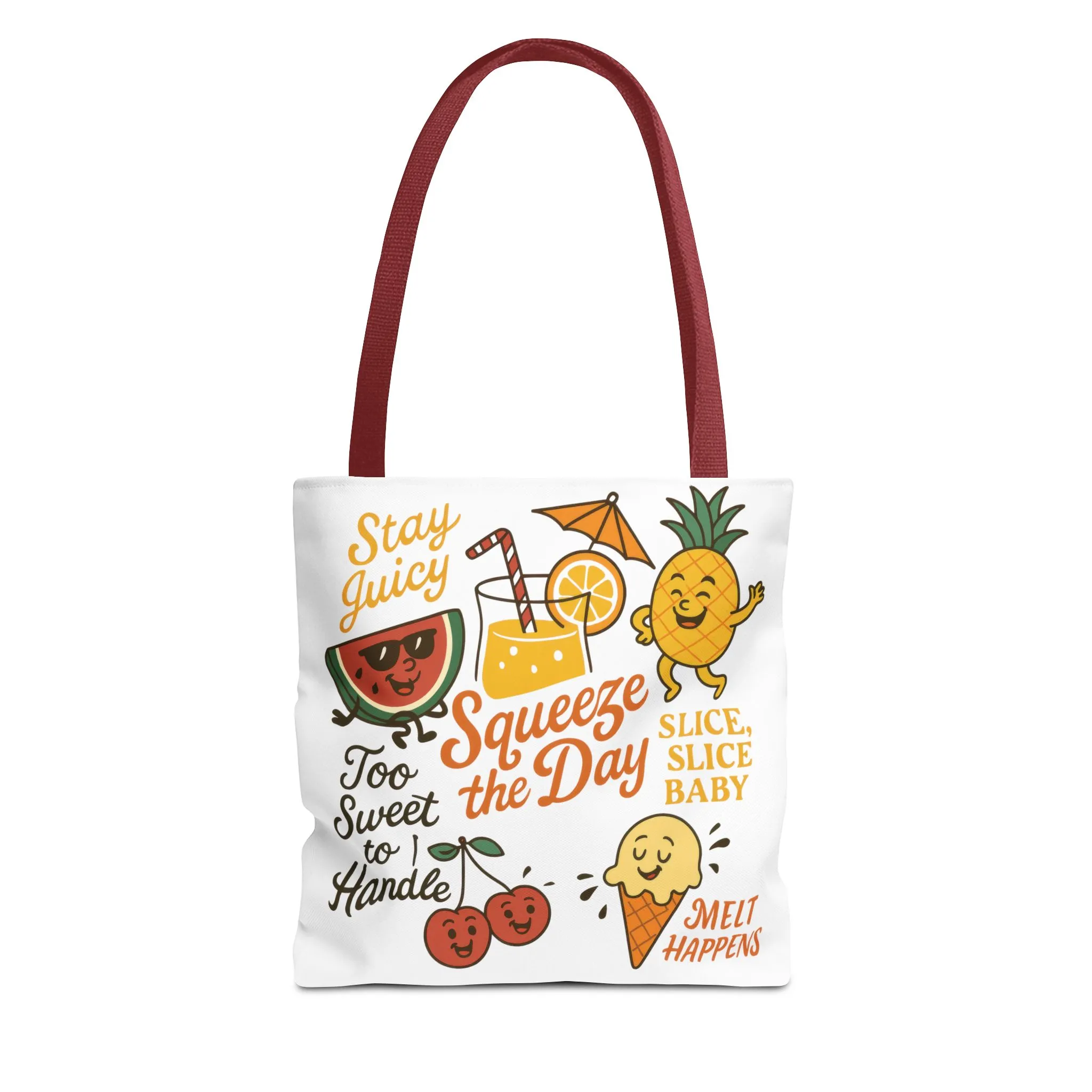 Juicy Summer Tote Bag, Fun Beach Carryall, Perfect for Grocery Shopping, Reusable Market Tote, Cute Gift for Fruit Lovers, Large Tote Bag - Image 51