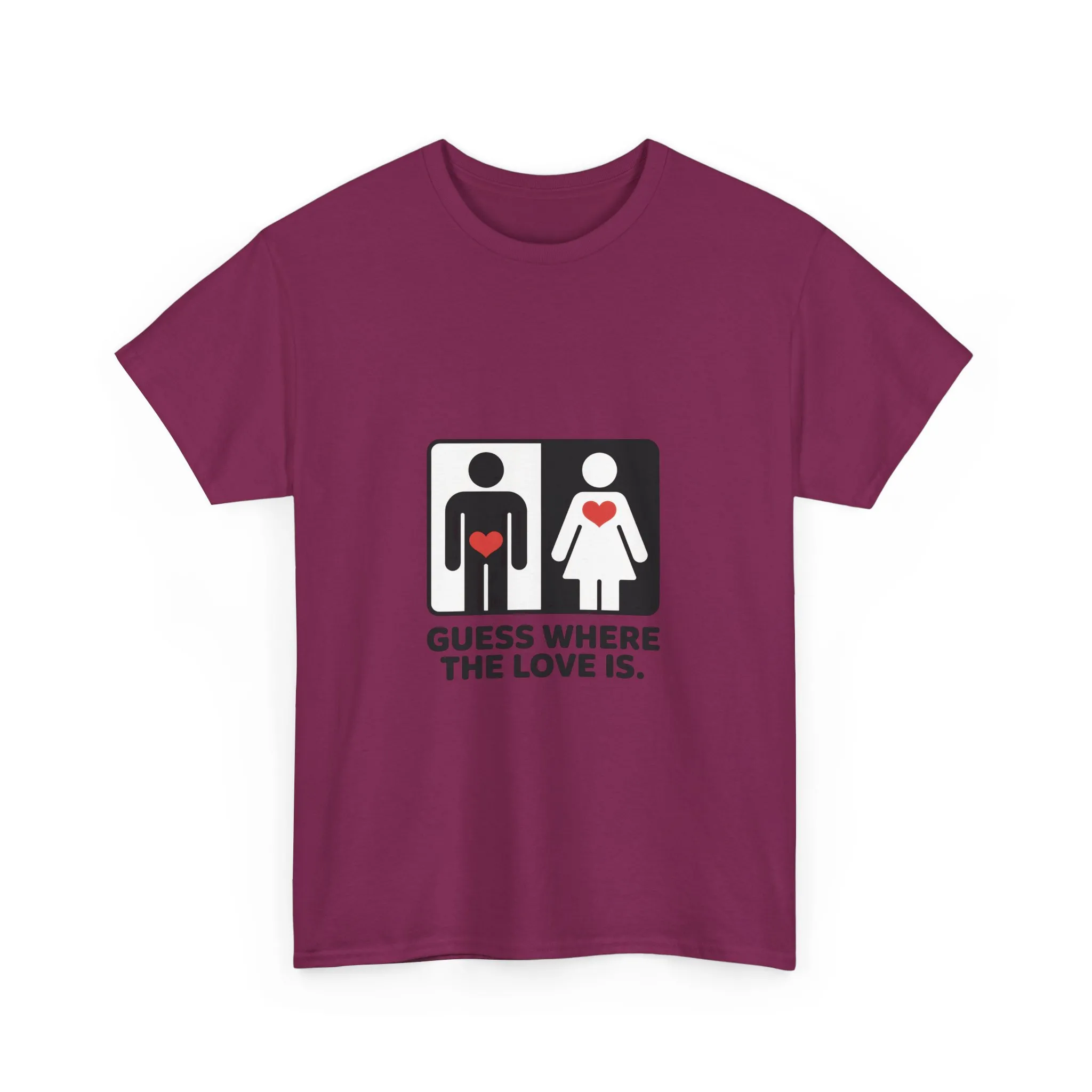 Funny Love Location Women's T-Shirt, Bold Graphic Humorous Relationship Tee, Gift for Couples, Valentine's Day Gift, Love joke tee - Image 28