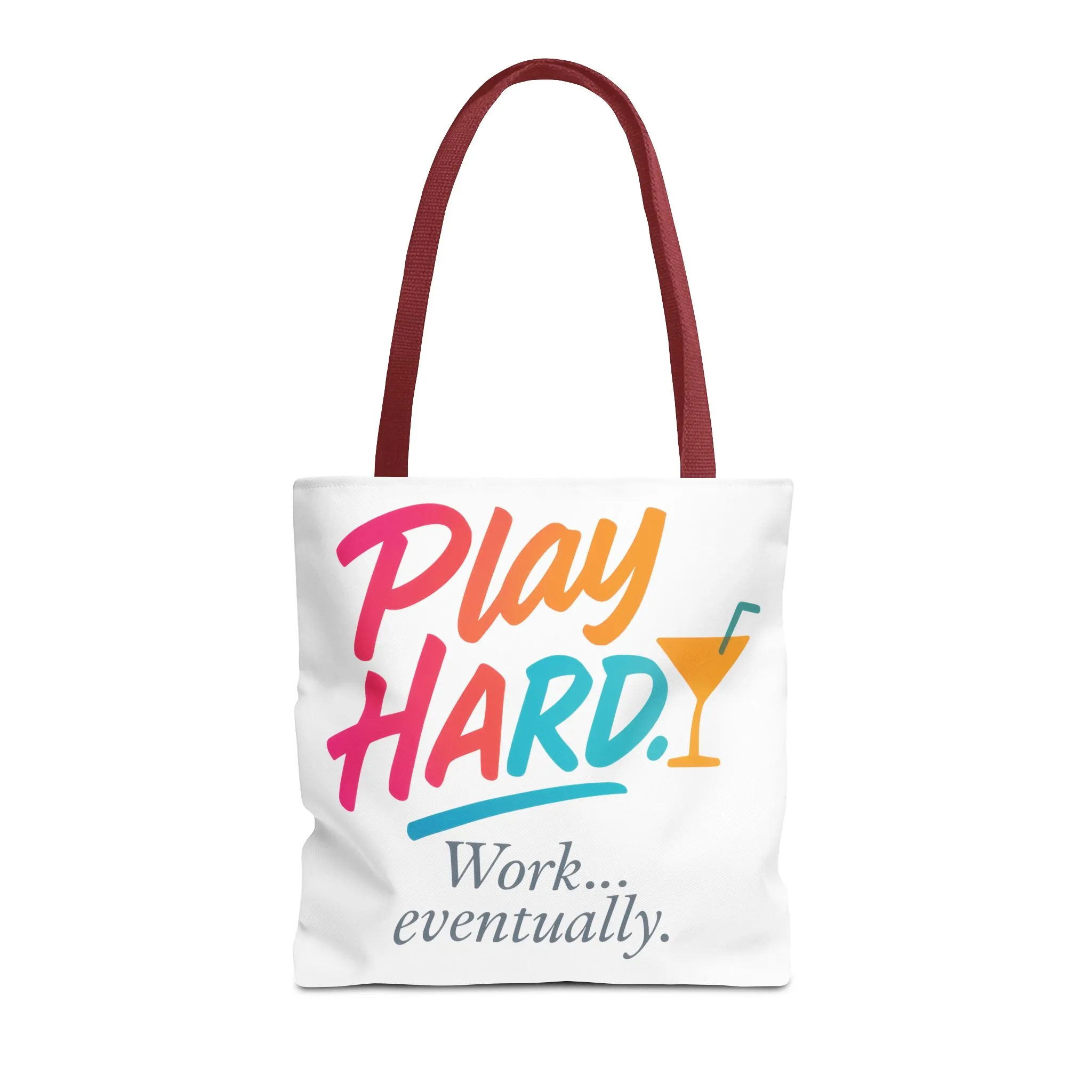 Play Hard Tote Bag - Fun, Stylish, Tote for Work & Play, Summer, Gift, Beach Bag, Everyday Carry, Beach Weekender Bag, large canvas bag - Image 11