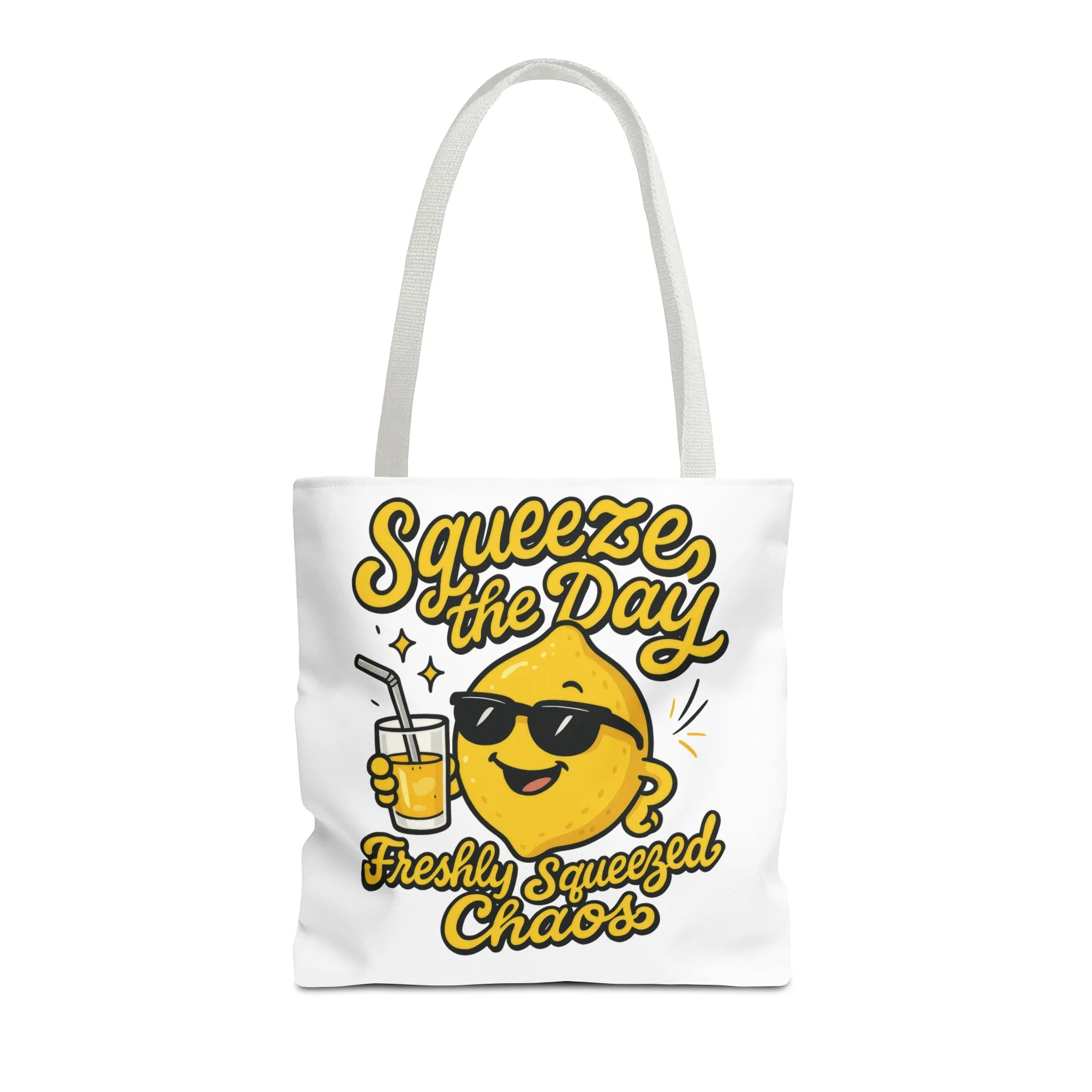 Lemon Themed Tote Bag, Squeeze the Day, Shopping Bag, Gift for Citrus Lovers, Eco-Friendly Carrier, Summer Accessory - Image 26