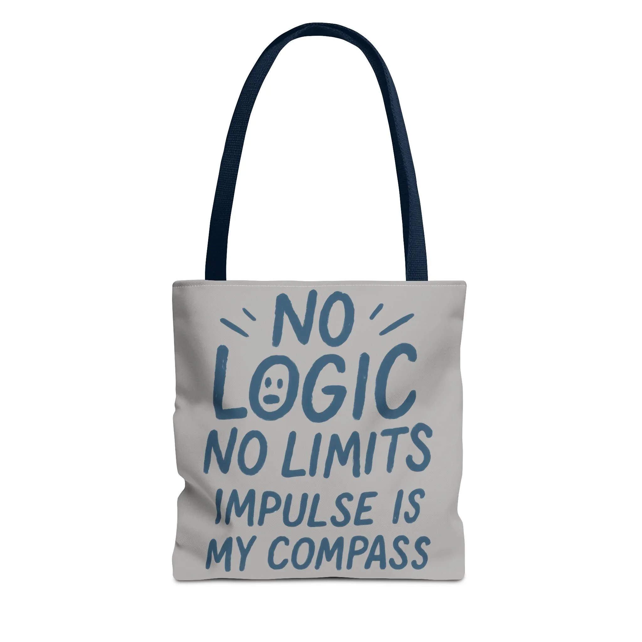 Impulse Is My Compass Tote Bag, Motivational Tote, Reusable Shopping Bag, Perfect Gift for Friends, Everyday Carry, Eco-Friendly - Image 13