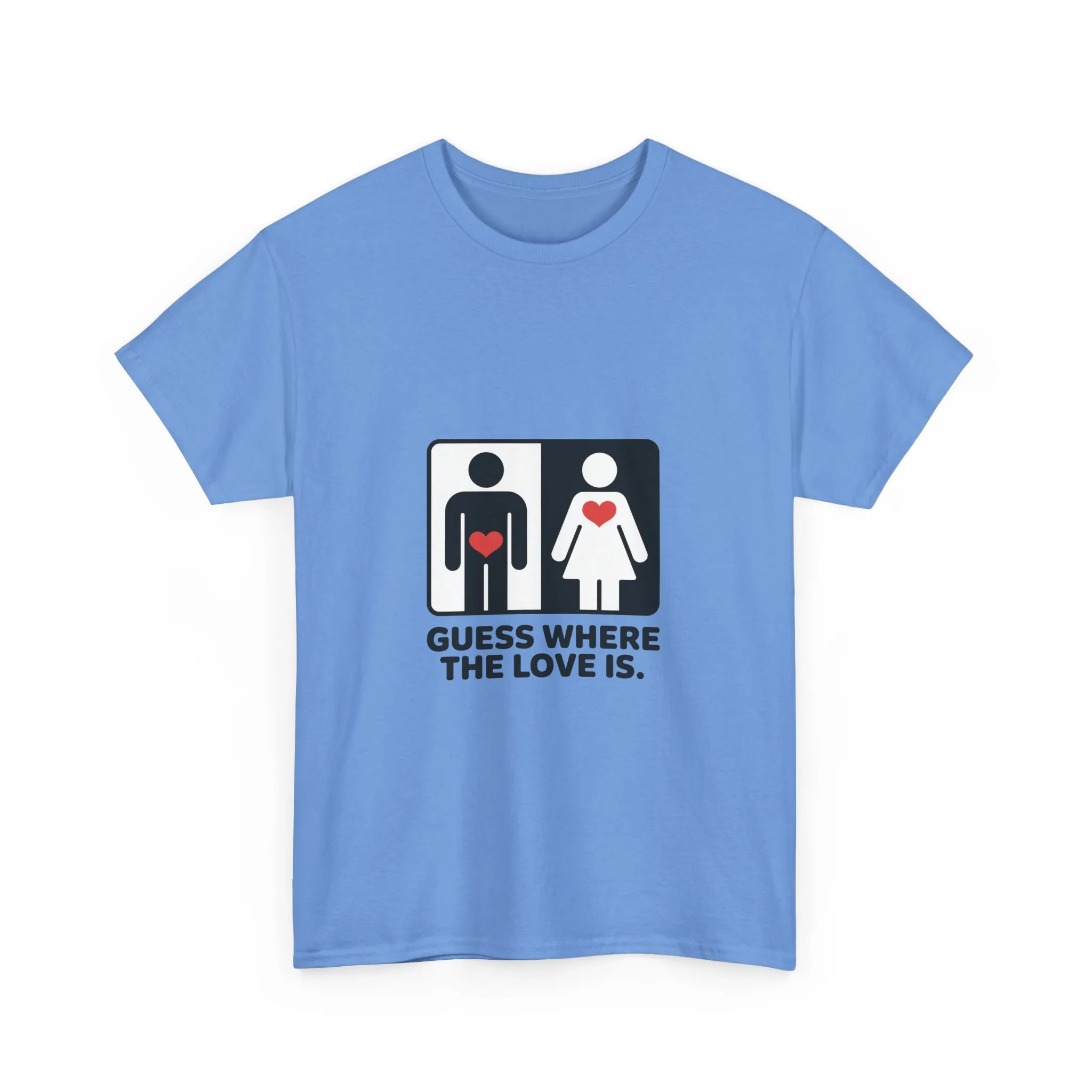 Funny Love Location Women's T-Shirt, Bold Graphic Humorous Relationship Tee, Gift for Couples, Valentine's Day Gift, Love joke tee - Image 13