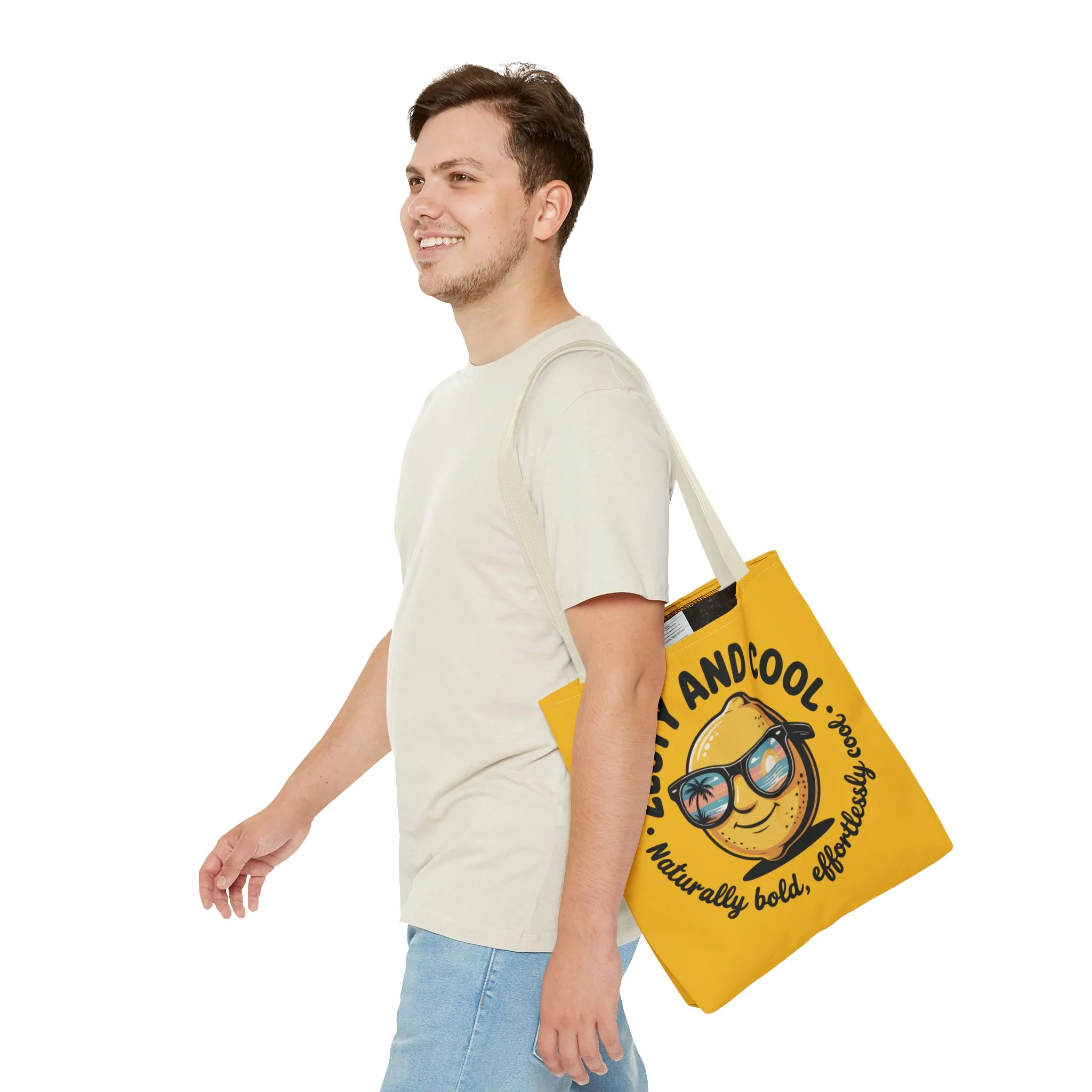 Zesty Lemon Tote Bag - Fun & Bold Carry-All for Everyday Use, Summer, Beach Days, Gifts, Eco-Friendly Shopping, Large Tote Bag - Image 28