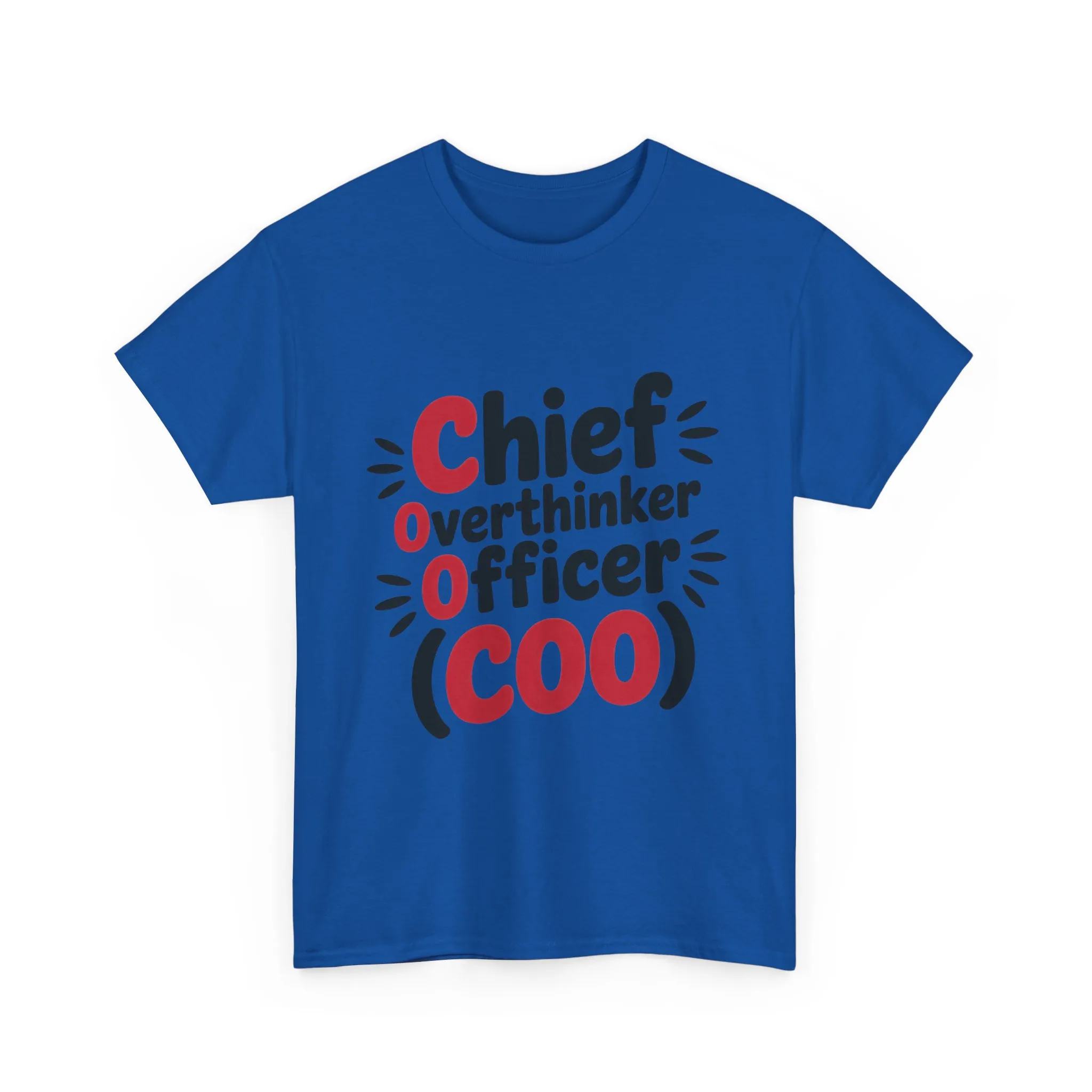 Women's COO T-Shirt, Chief Overthinker Officer Funny Graphic Tee, Sarcastic Work Shirt - Image 19
