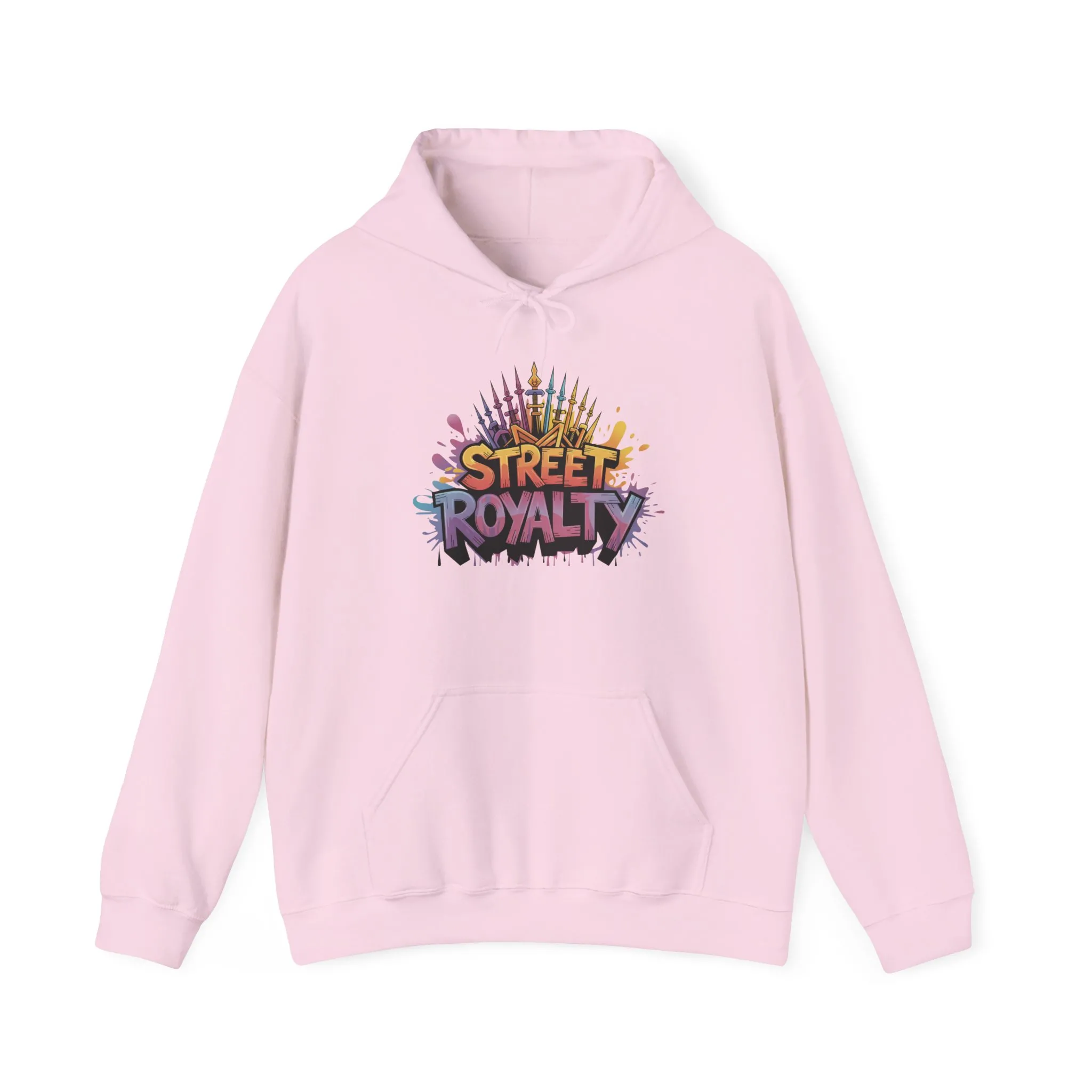 Street Royalty Women's Hoodie, Graffiti Crown Graphic Pullover, Urban Streetwear Sweatshirt for Girls - Image 35