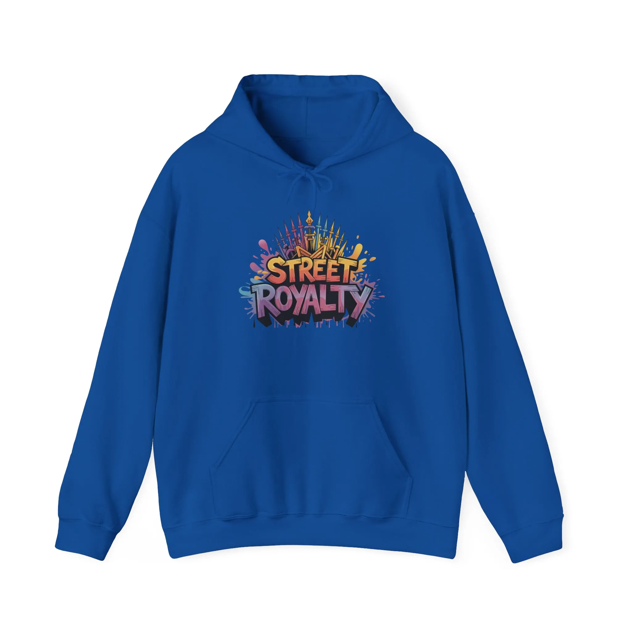 Street Royalty Women's Hoodie, Graffiti Crown Graphic Pullover, Urban Streetwear Sweatshirt for Girls - Image 19