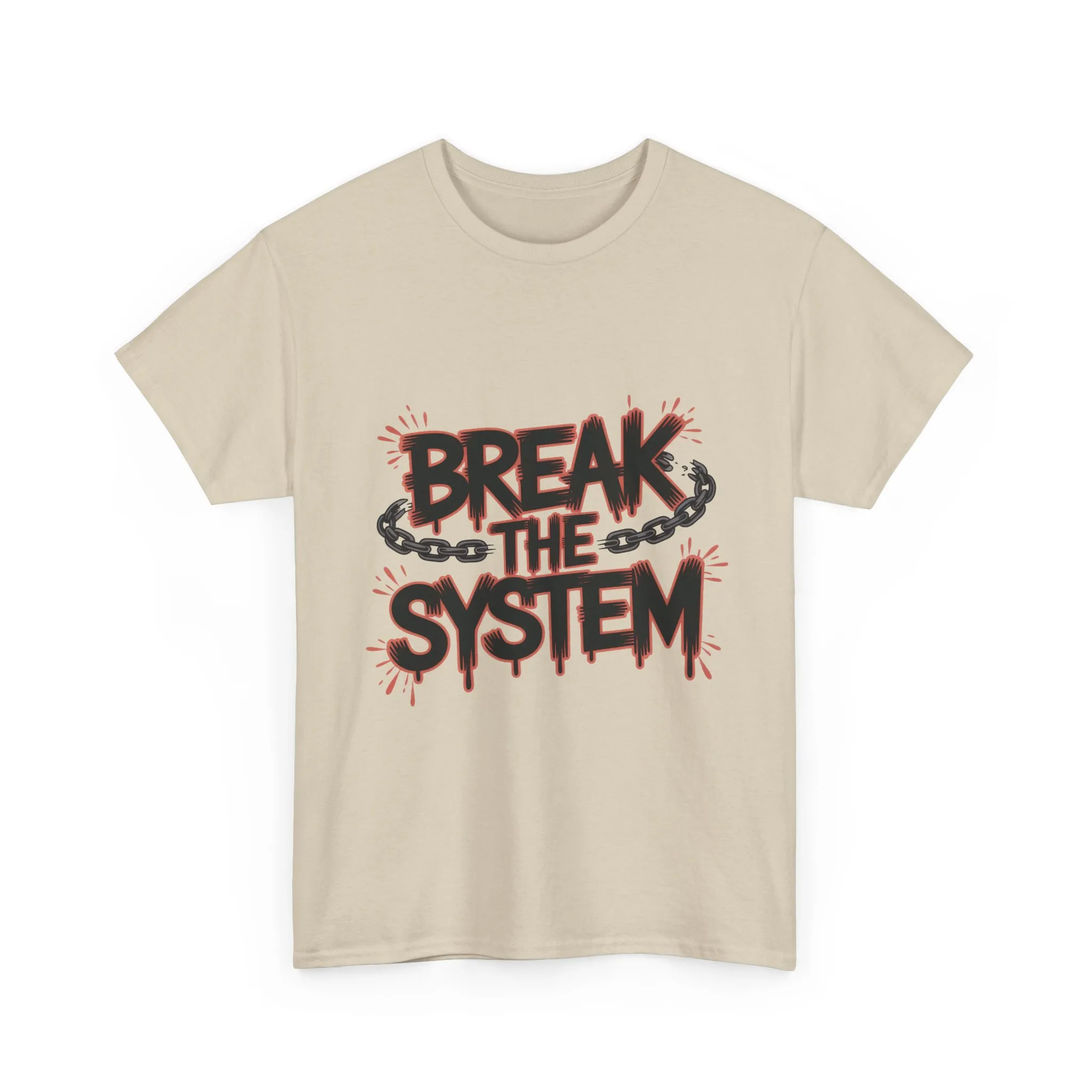 Men's Graphic Tee, Break the System Shirt, Streetwear Punk T-Shirt, Activist Gift for Him - Image 10