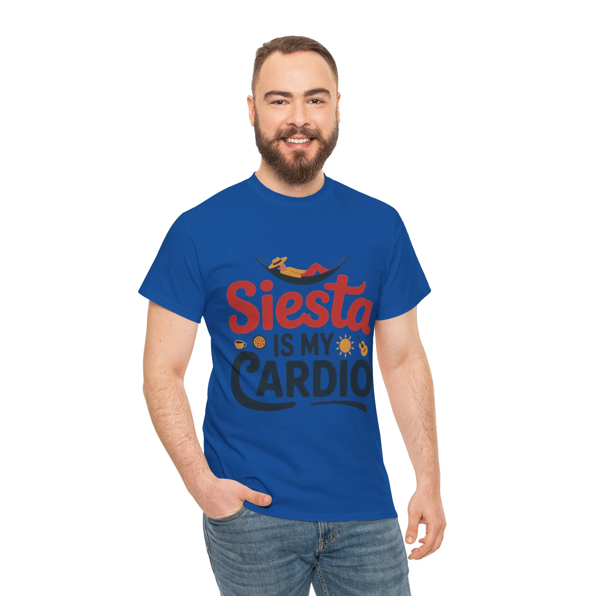 Siesta Is My Cardio Funny Mens T-Shirt Spain Humor Tee, Siesta Shirt, Siesta Culture Gift - Image 26