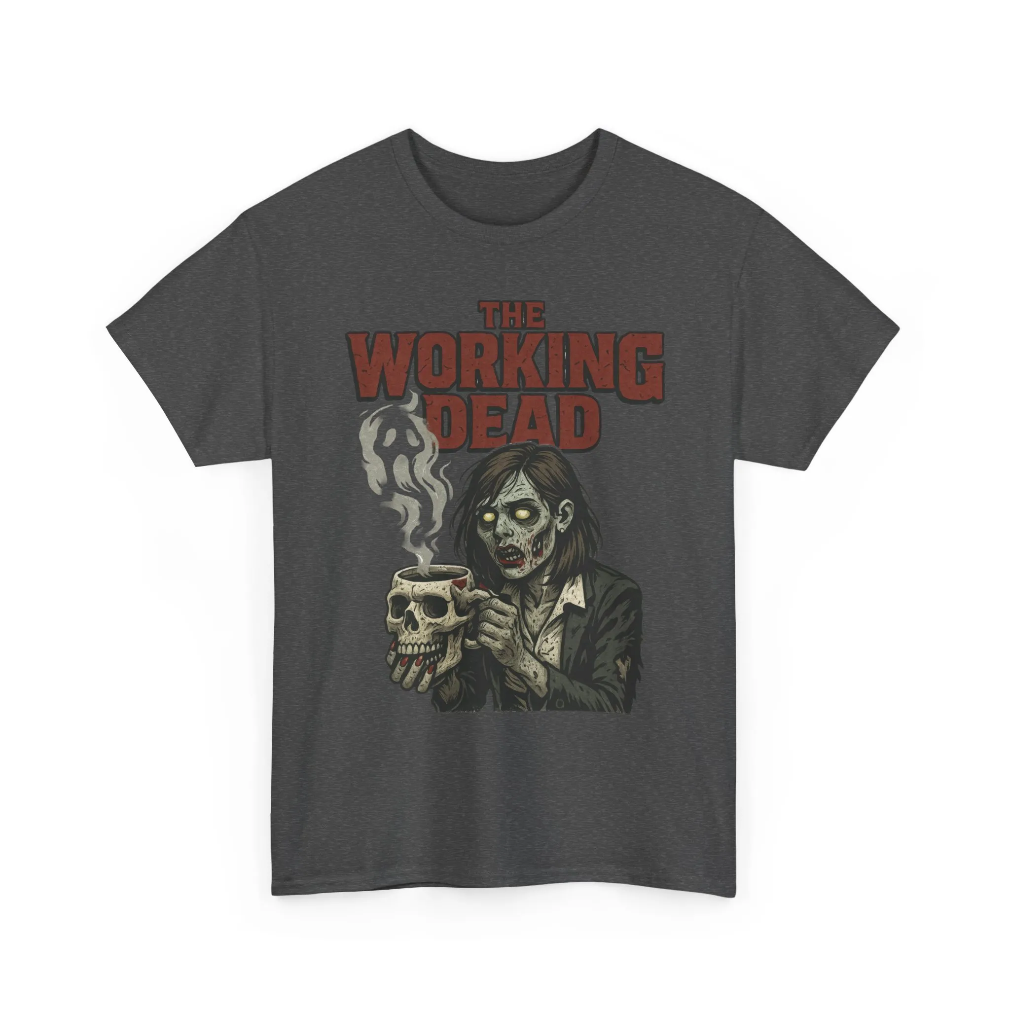 The Working Dead Women's Zombie Funny Office T-Shirt, Meeting Humor Tee, Halloween Work Tee - Image 15