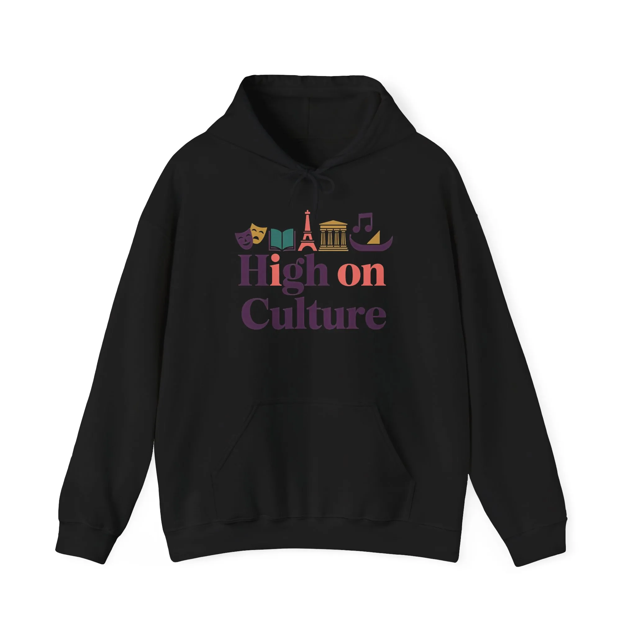 Womens Heavy Blend™ Hooded Sweatshirt, High on Culture Womens Hoodie, Cozy Cultural Graphic Hoodie - Image 9