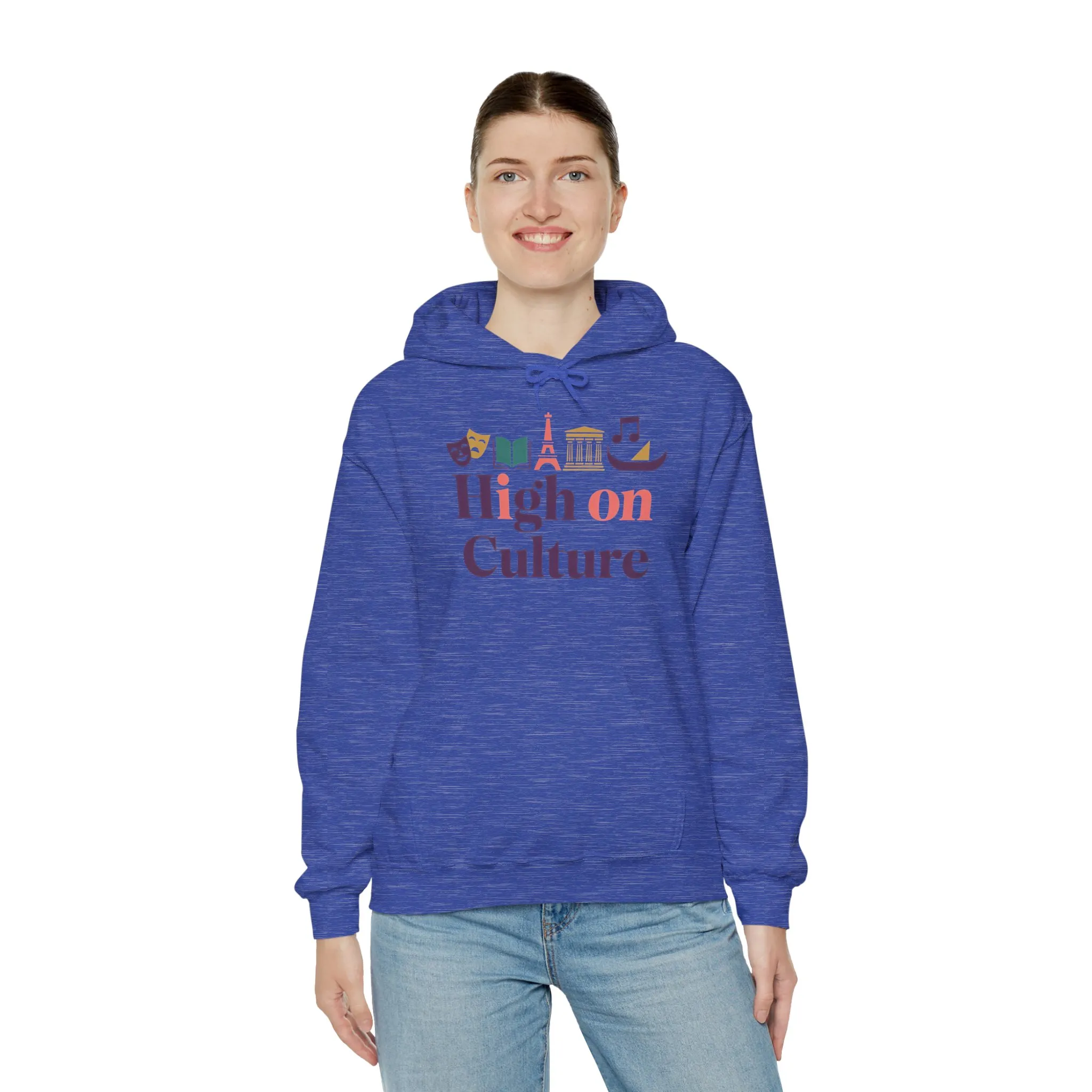 Womens Heavy Blend™ Hooded Sweatshirt, High on Culture Womens Hoodie, Cozy Cultural Graphic Hoodie - Image 24