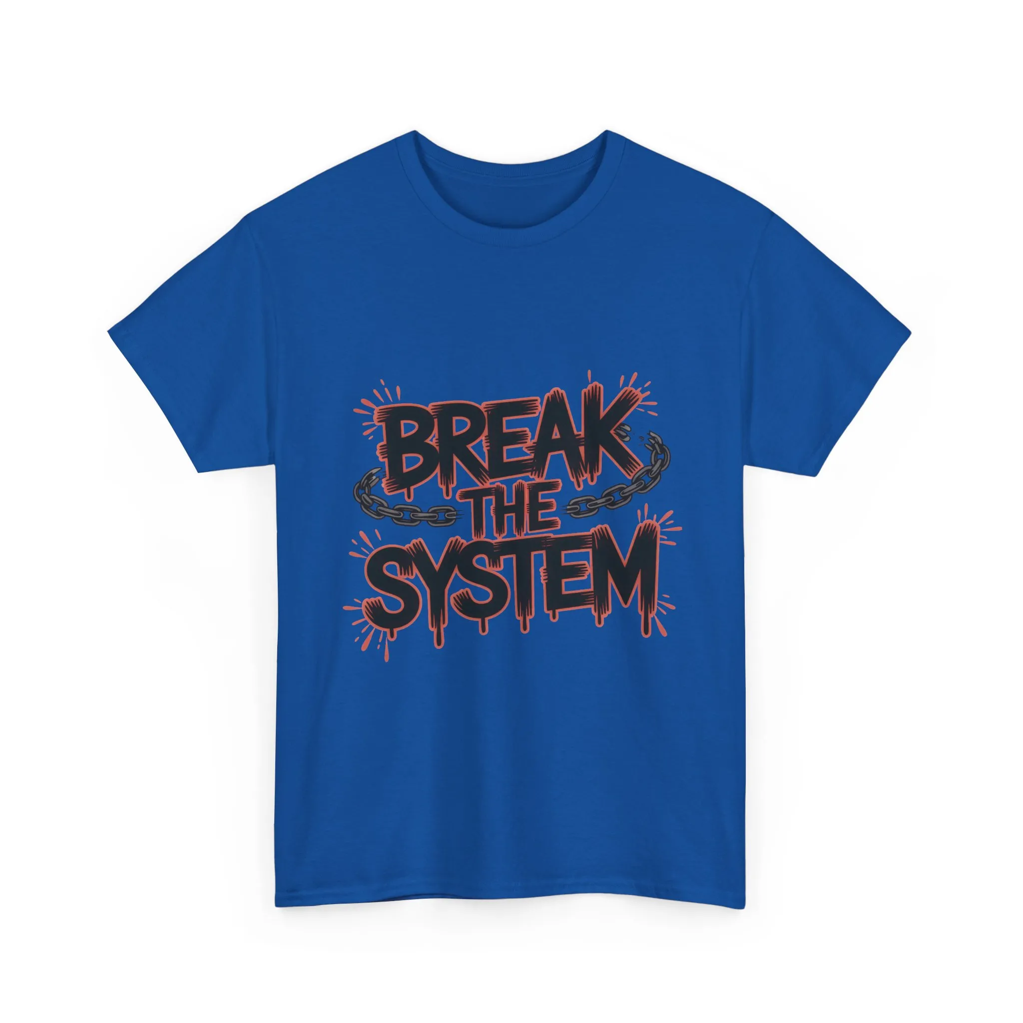 Men's Graphic Tee, Break the System Shirt, Streetwear Punk T-Shirt, Activist Gift for Him - Image 25
