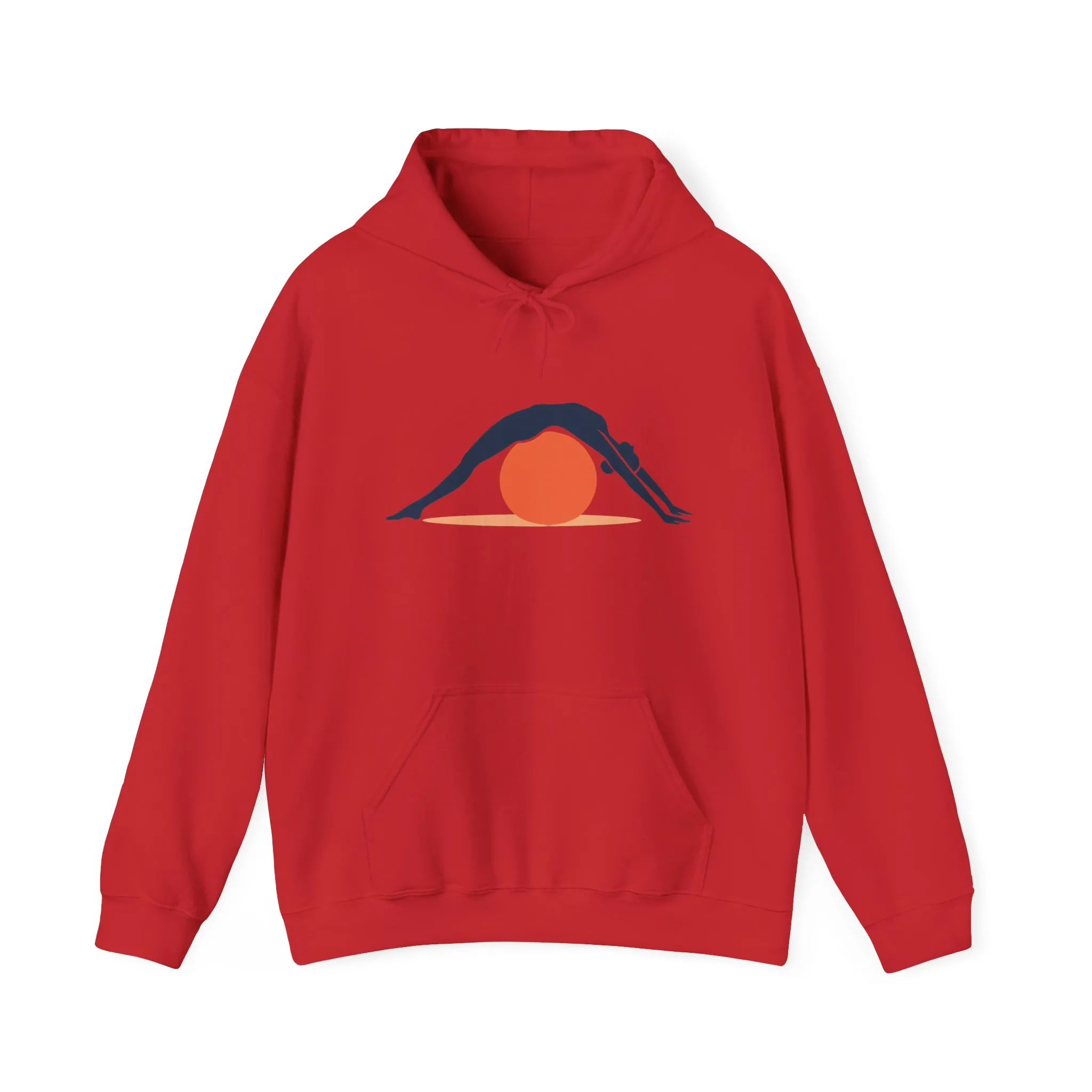 Womens Heavy Blend™ Hooded Sweatshirt, Womens Pilates Hoodie, Yoga Fitness Graphic Hooded Sweatshirt, Workout Activewear Top - Image 33