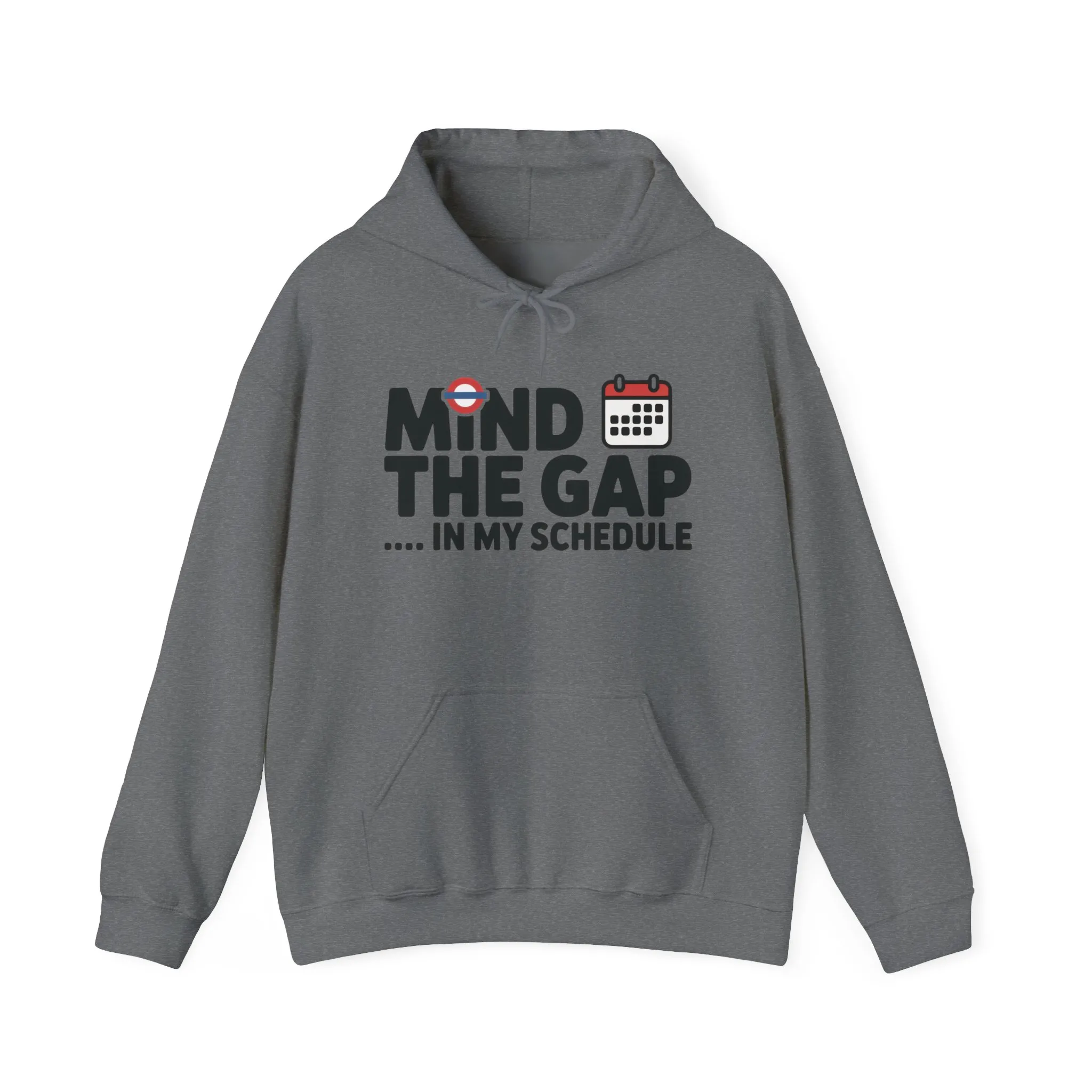 Men's Hoodie Funny Mind The Gap, Office Humor Hoodie, Comfy Graphic Sweatshirt - Image 17