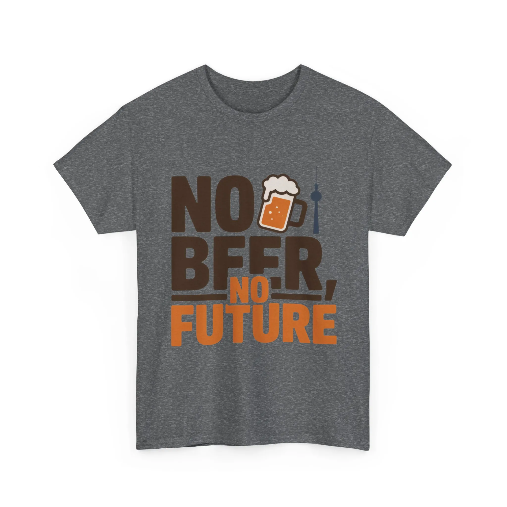 No Beer No Future Funny Beer Graphic Mens T-Shirt, Beer Tee, Beer Lover Tee - Image 13