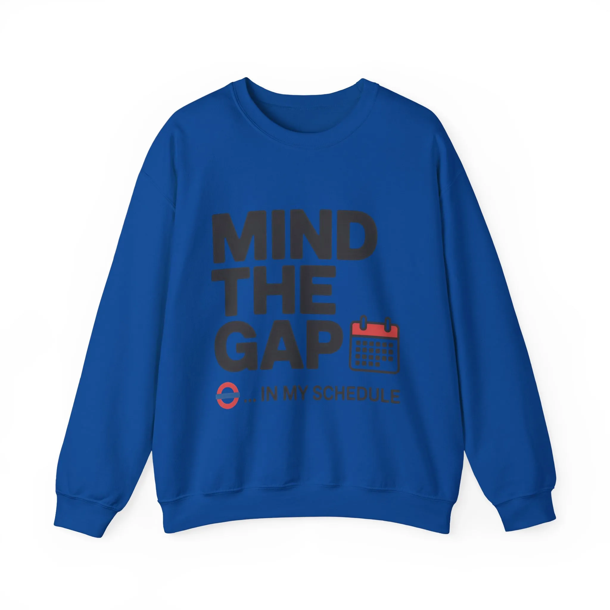 Funny Men's Sweatshirt, Mind The Gap Office Humor Graphic Pullover - Image 22