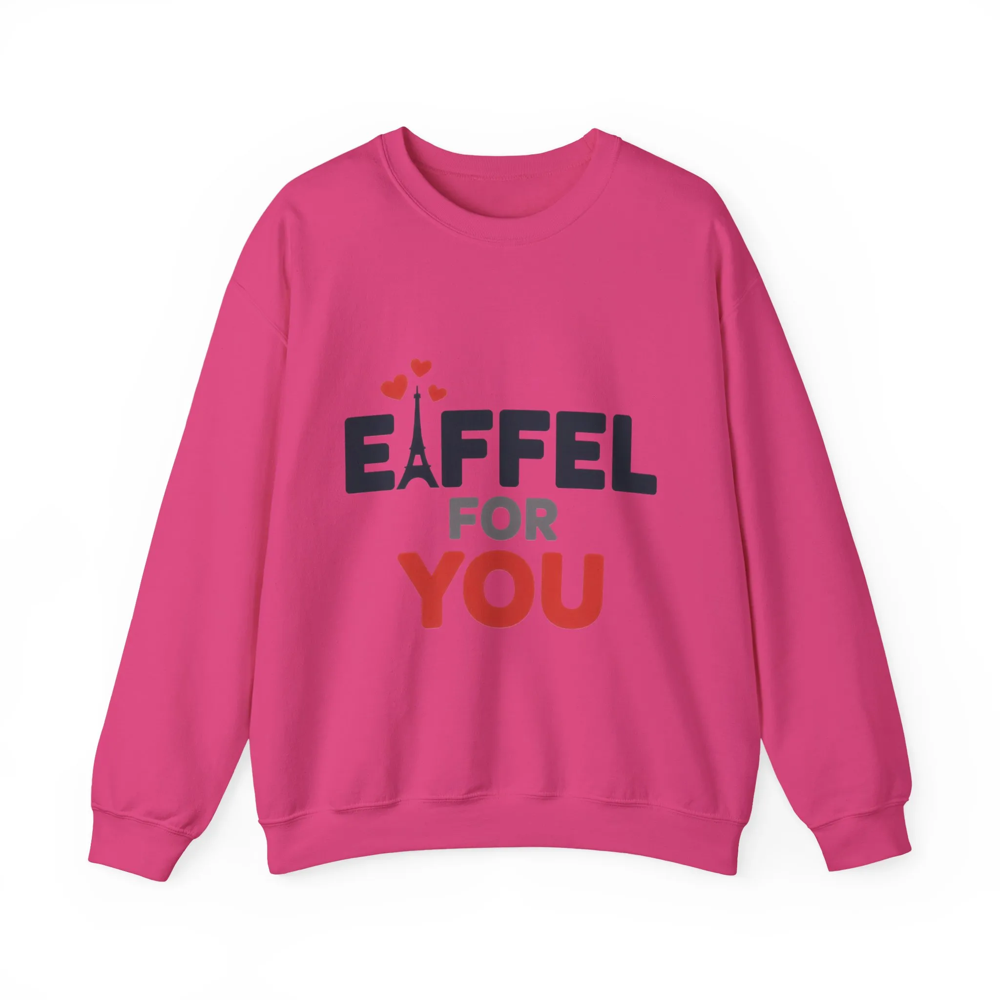 Womens Heavy Blend™ Crewneck Sweatshirt, Eiffel For You Romantic Paris Womens Sweatshirt - Image 25