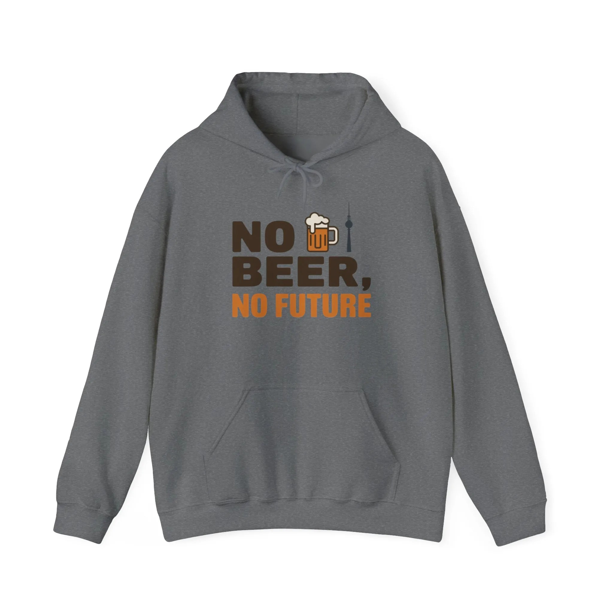 Mens Heavy Blend™ Hooded Sweatshirt, No Beer No Future Funny Beer Hoodie for Men - Image 17