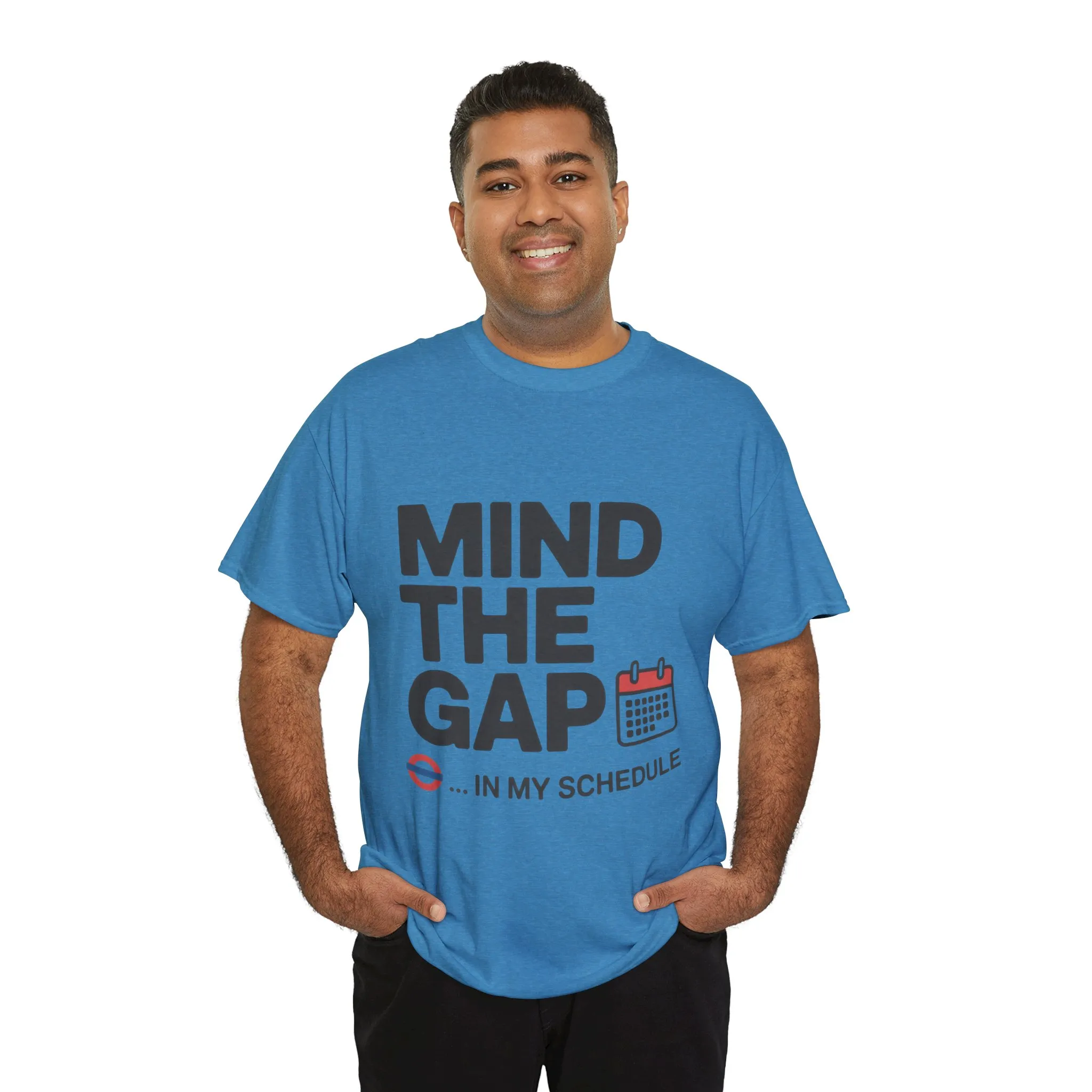Funny Mind The Gap T-Shirt for Men, Office Humor Shirt - Image 21